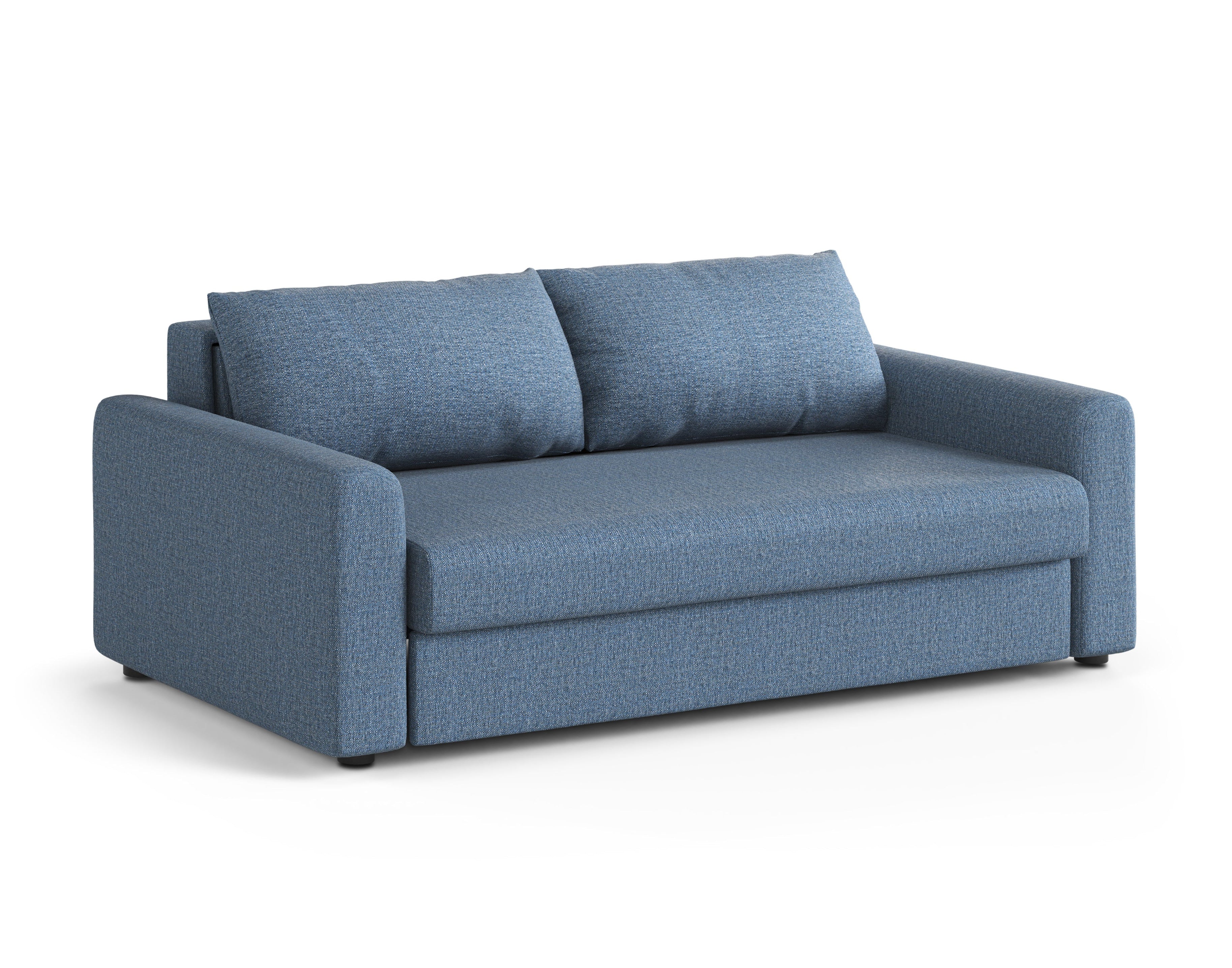 Sofa 3-Sitzer mit Schlaffunktion DAVID dunkelblau