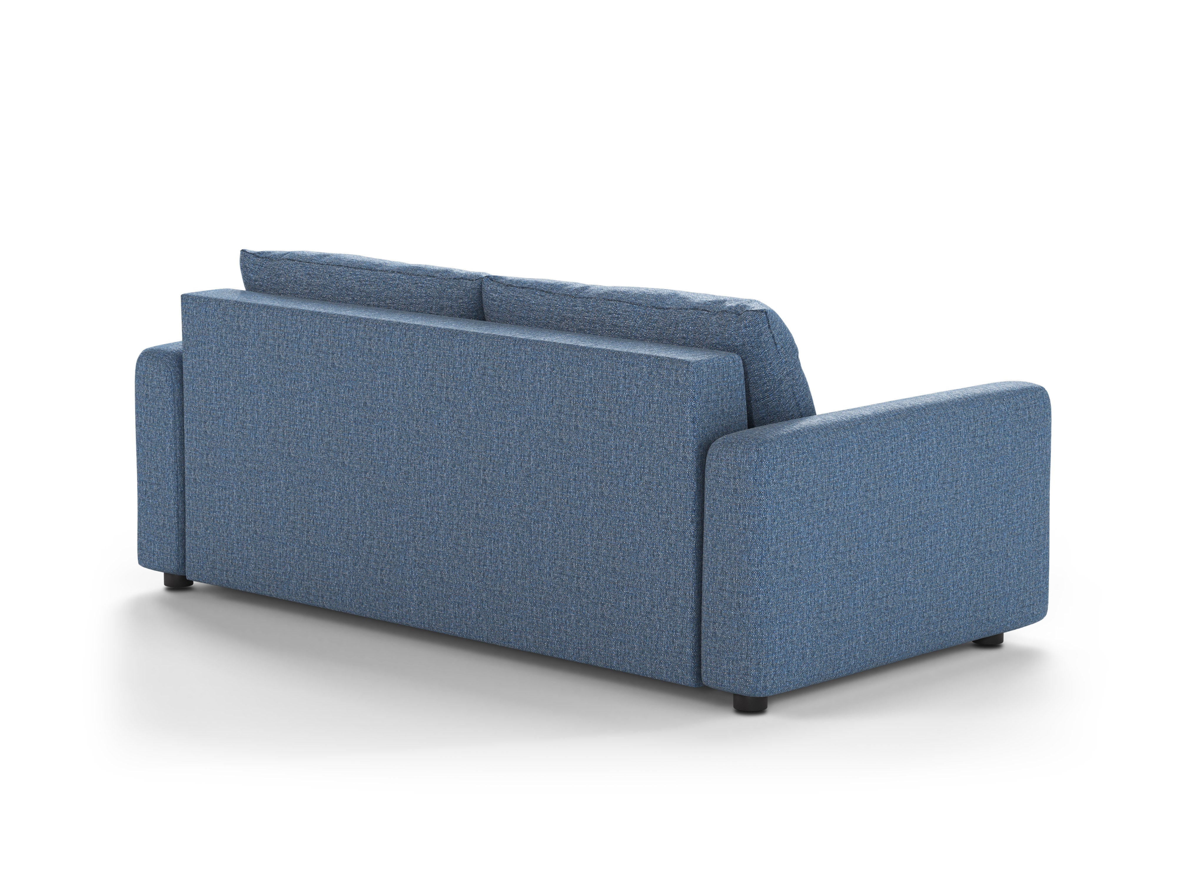Sofa 3-Sitzer mit Schlaffunktion DAVID dunkelblau