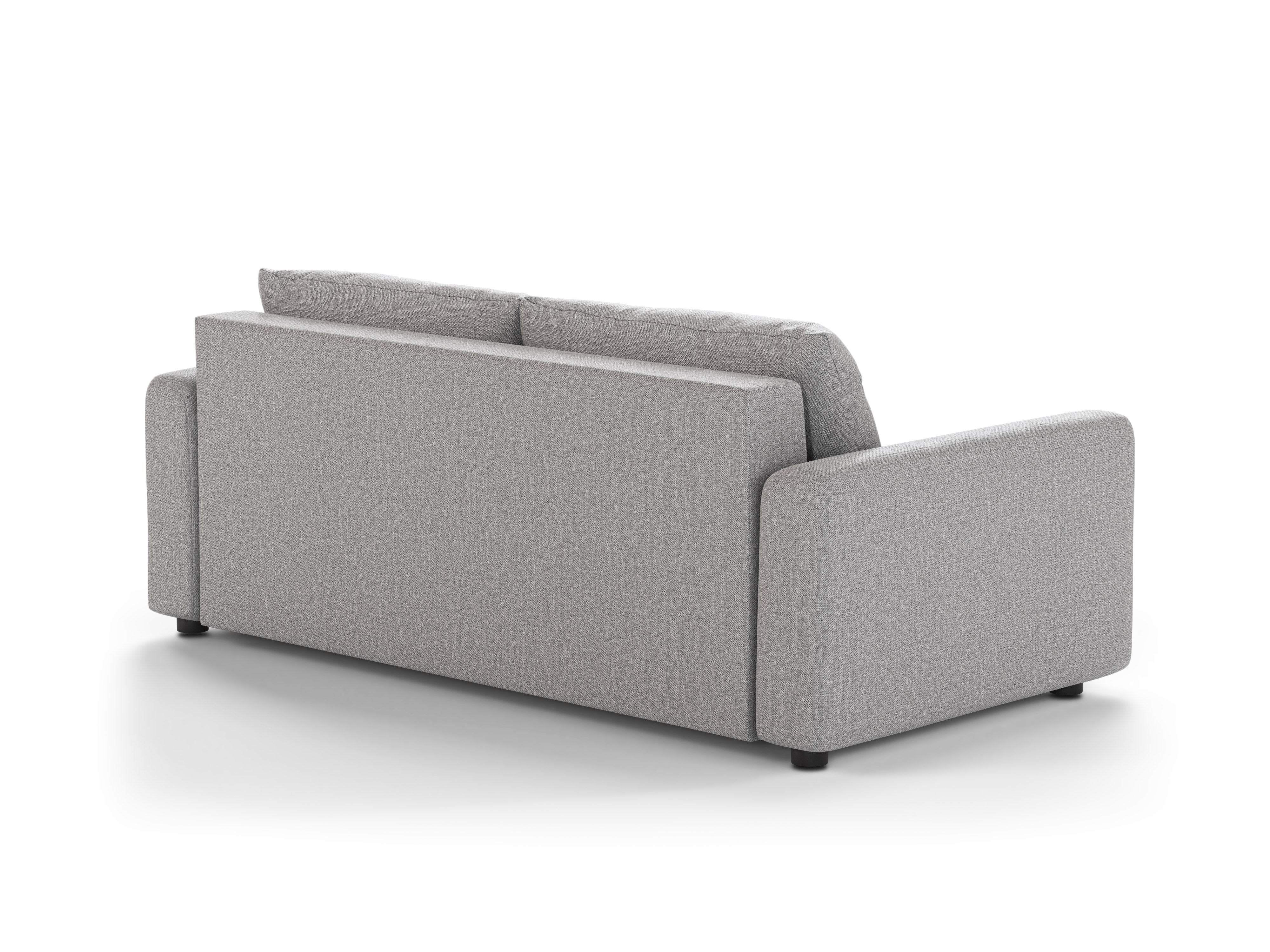 Sofa 3-osobowa z funkcją spania DAVID jasny szary – Micadoni