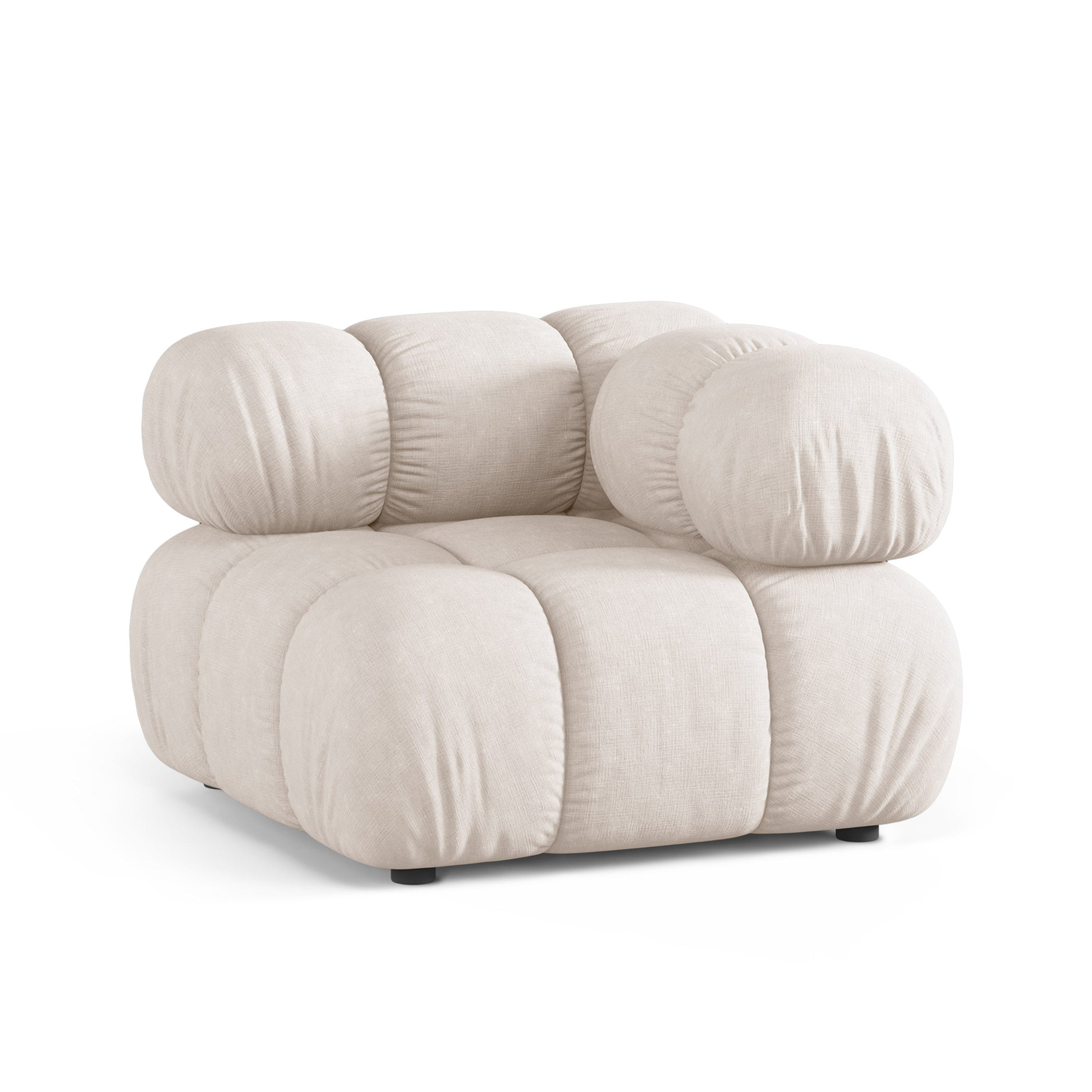 Modulares Sofa BELLIS - Beigefarbenes Eckmodul