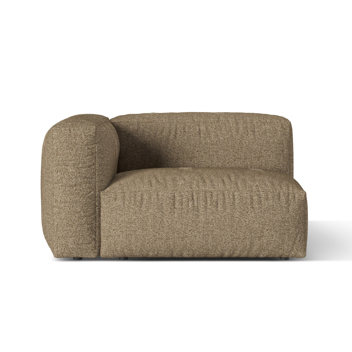 Moduł z lewym podłokietnikiem MARTINA cappuccino boucle – Micadoni