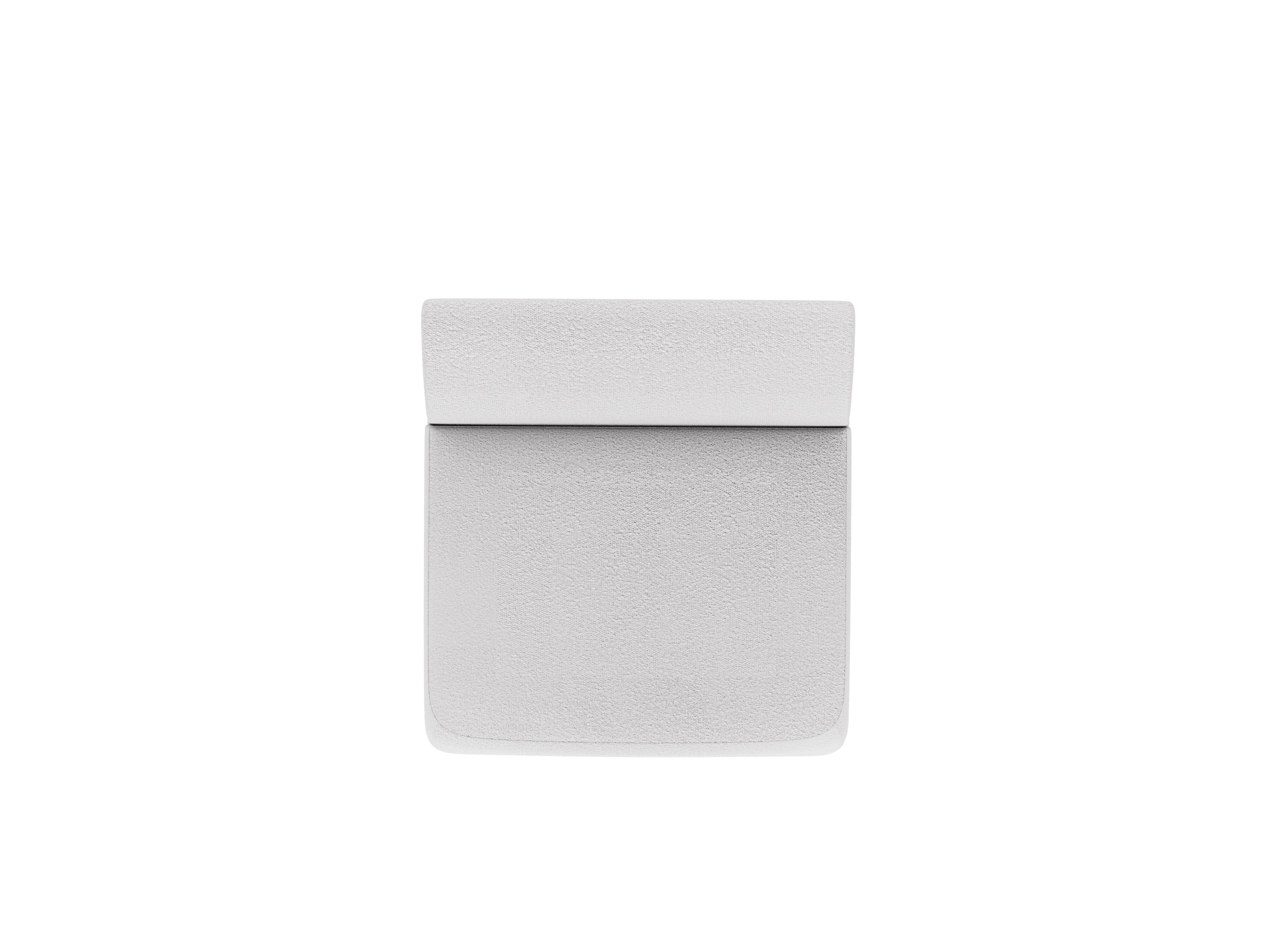 Sessel / Modul MILEY hellgrau Boucle