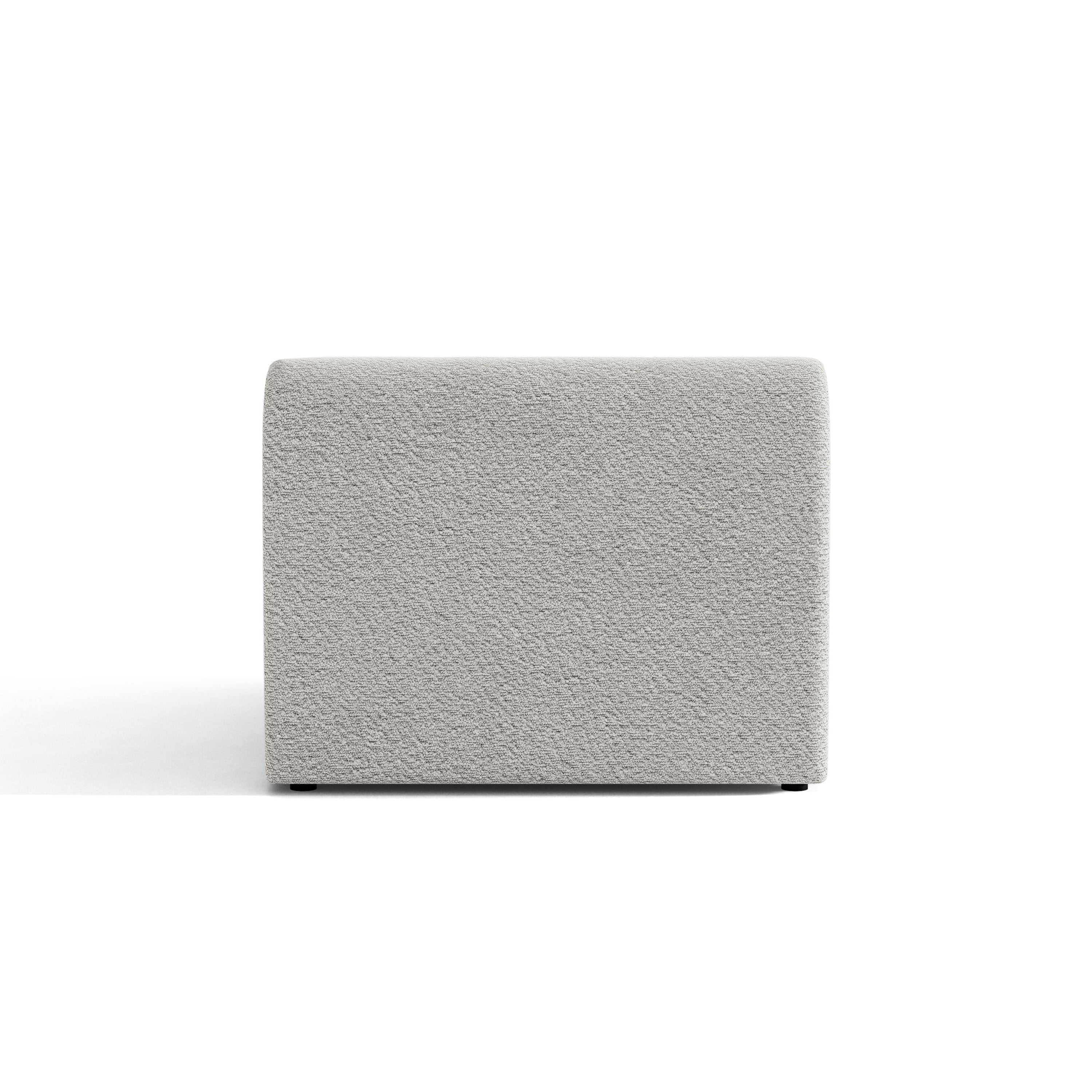 Sessel / Modul MILEY hellgrau Boucle