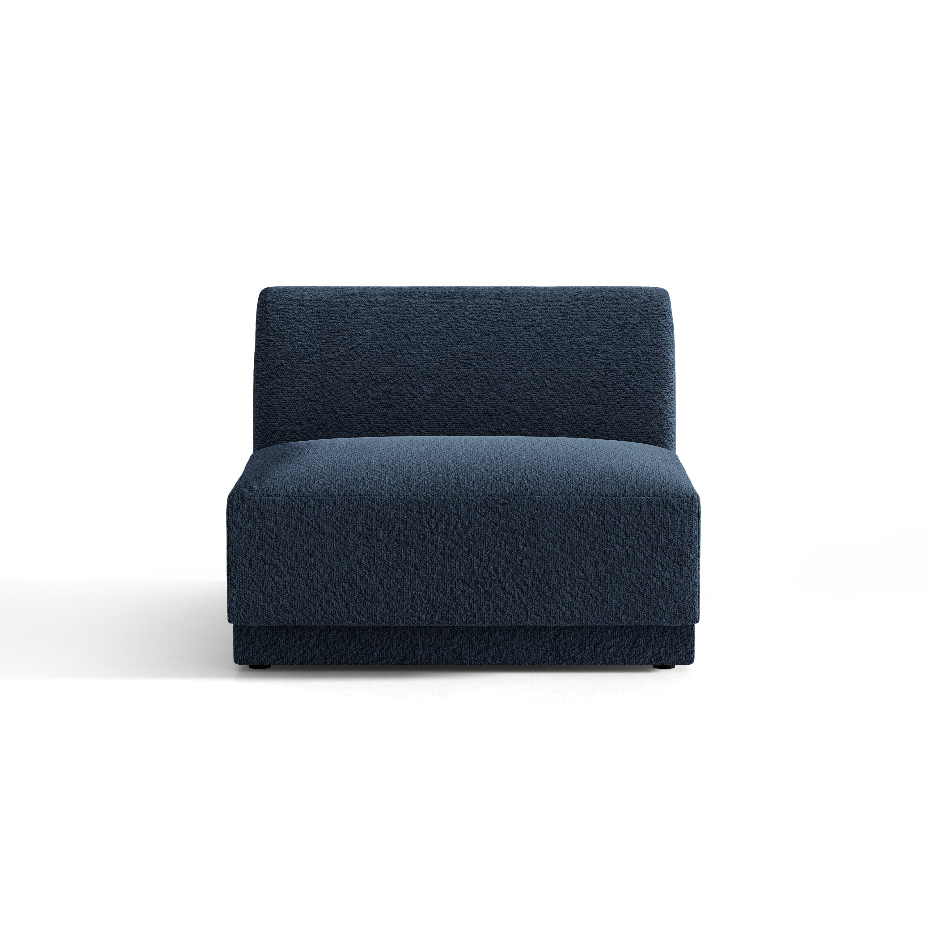 Sessel / Modul MILEY dunkelblau Boucle