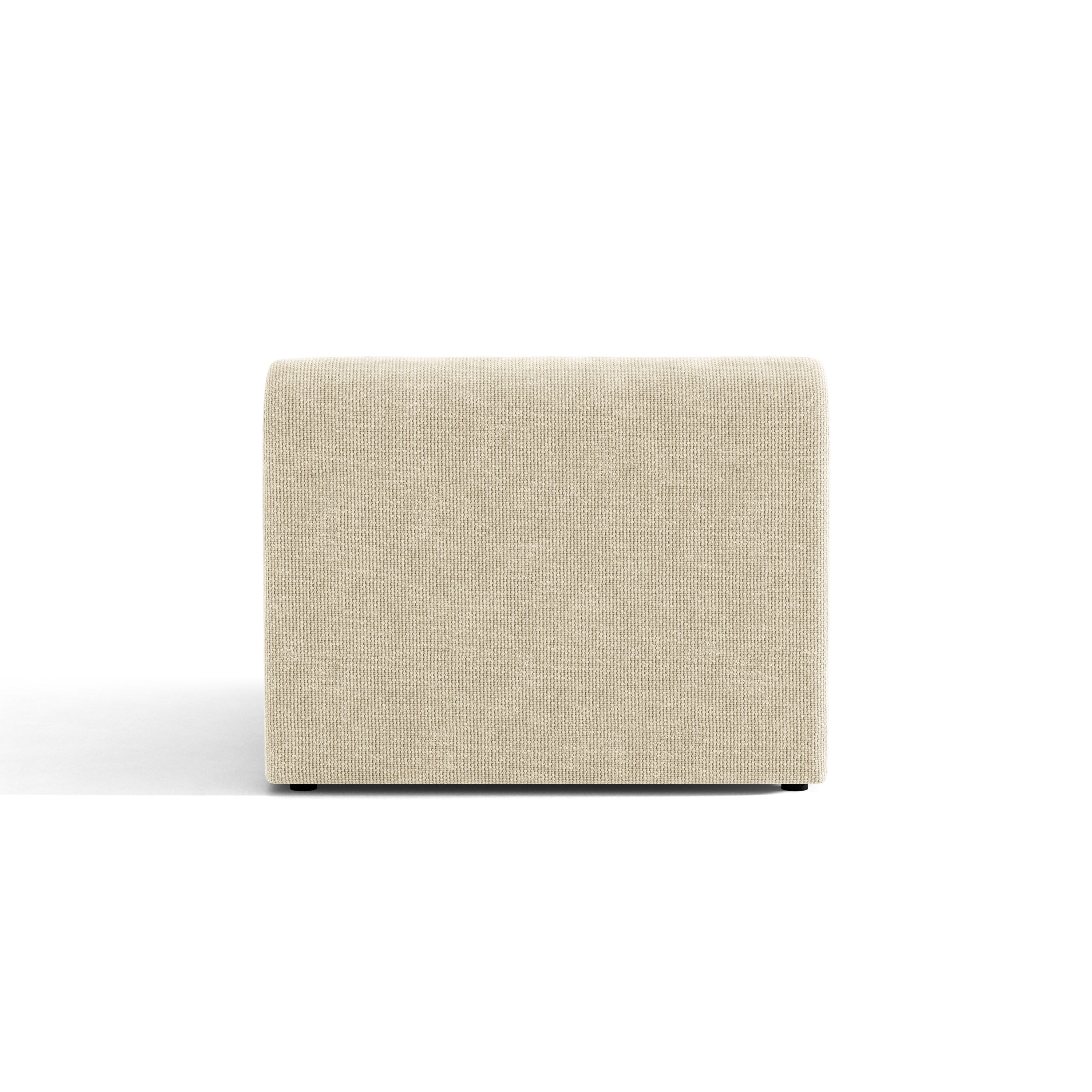 Sessel / Modul MILEY hellbeige schimmerndes Chenille