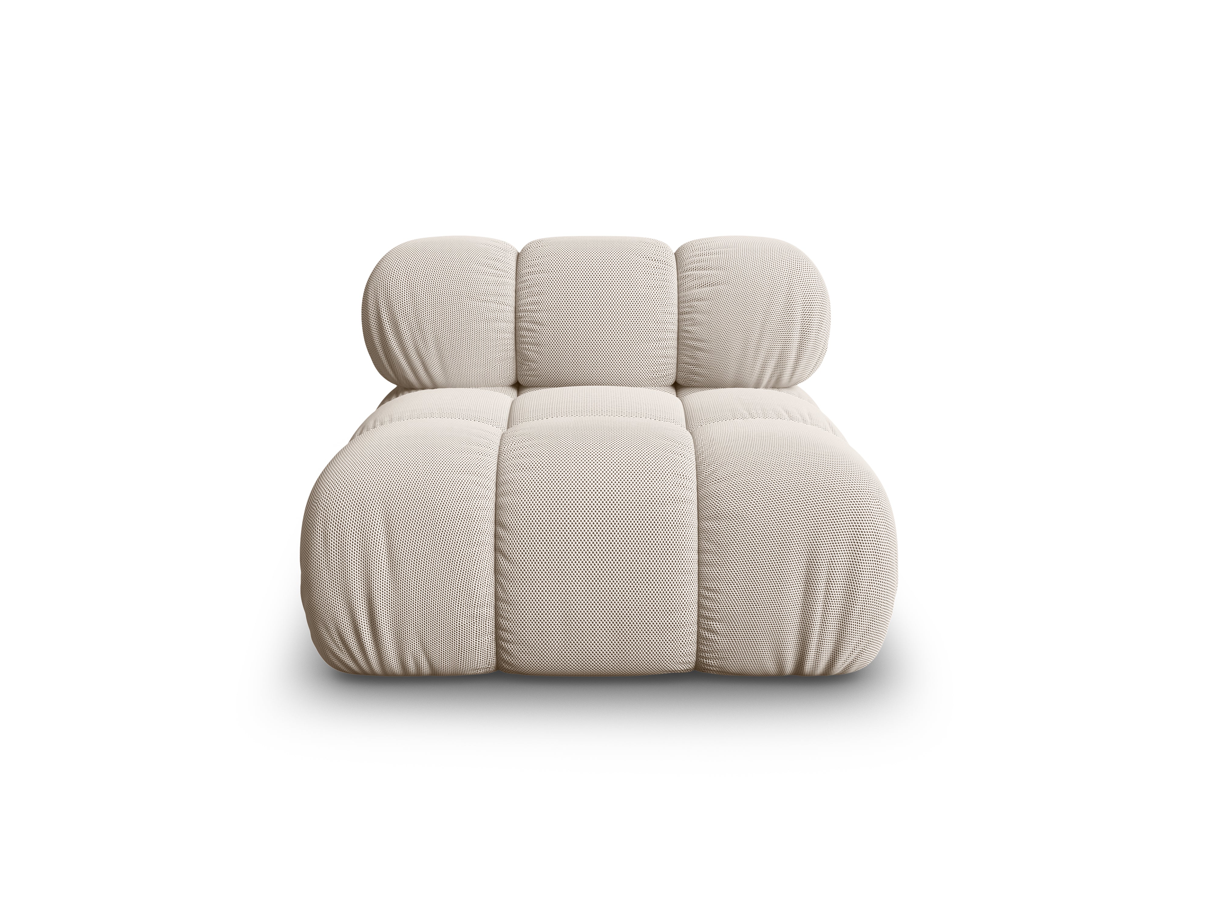 Sessel / Modul BELLIS beige 3D-Gewebe