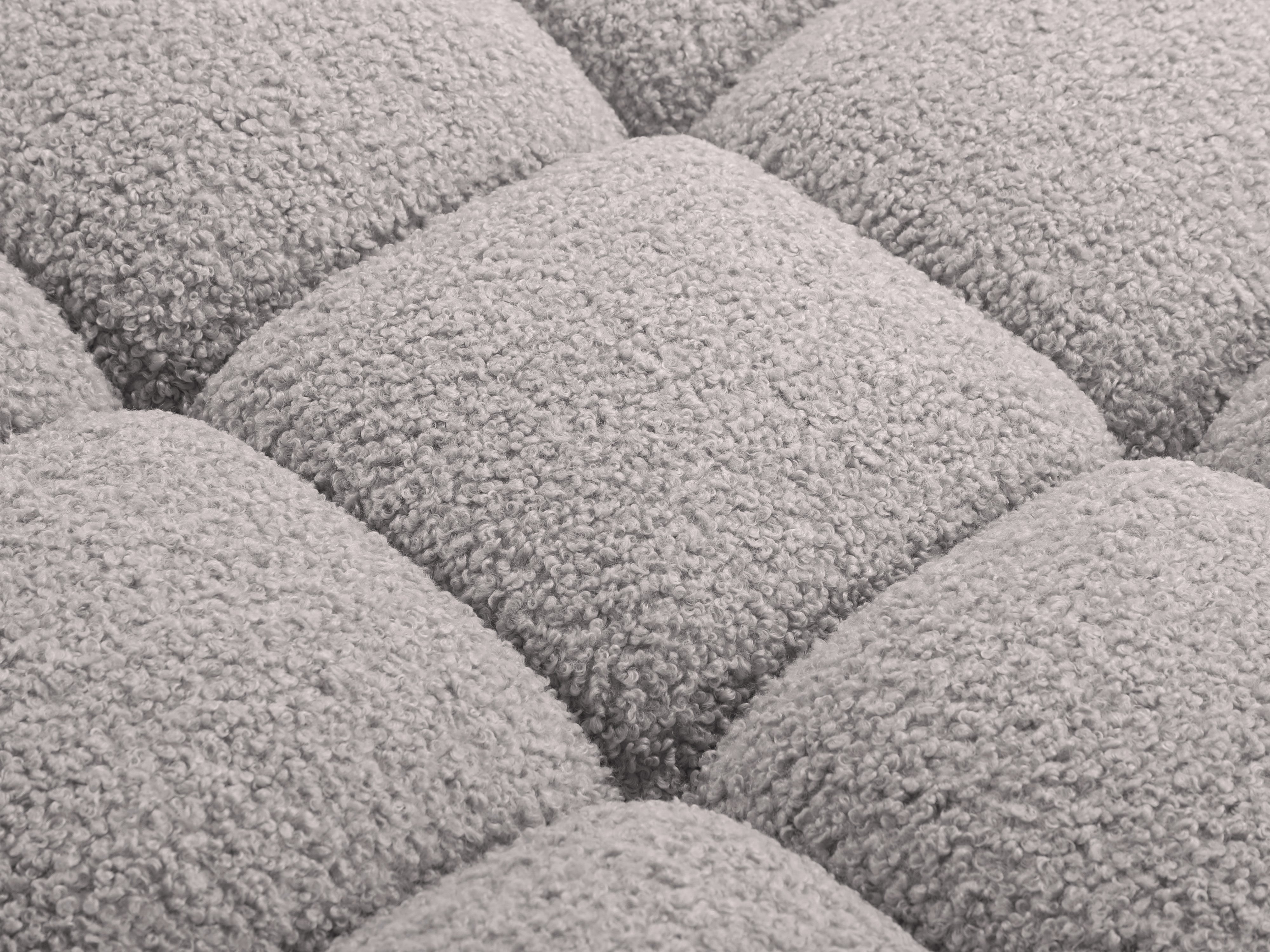 Sessel / Modul BELLIS in grauem Boucle
