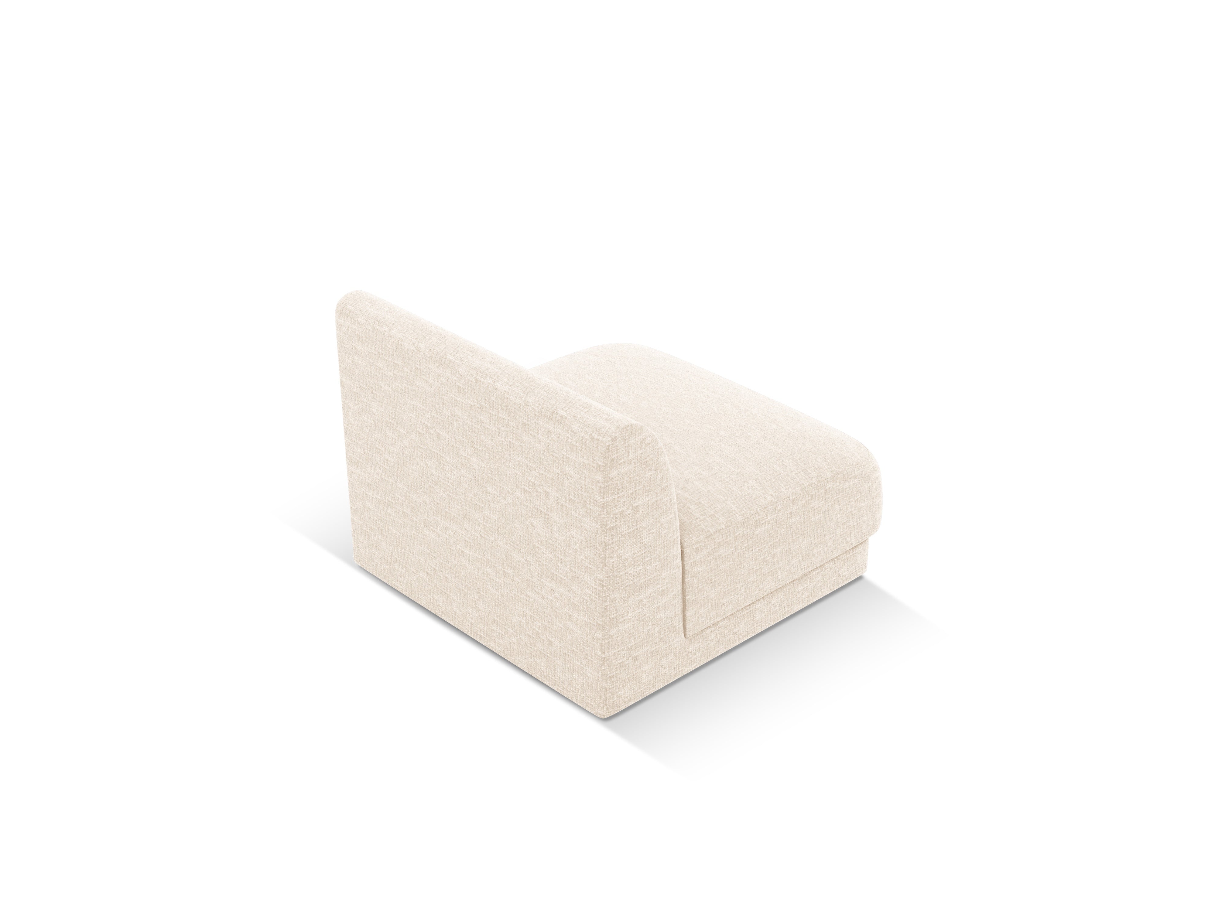 Sessel / Modul MILEY Elfenbein Chenille
