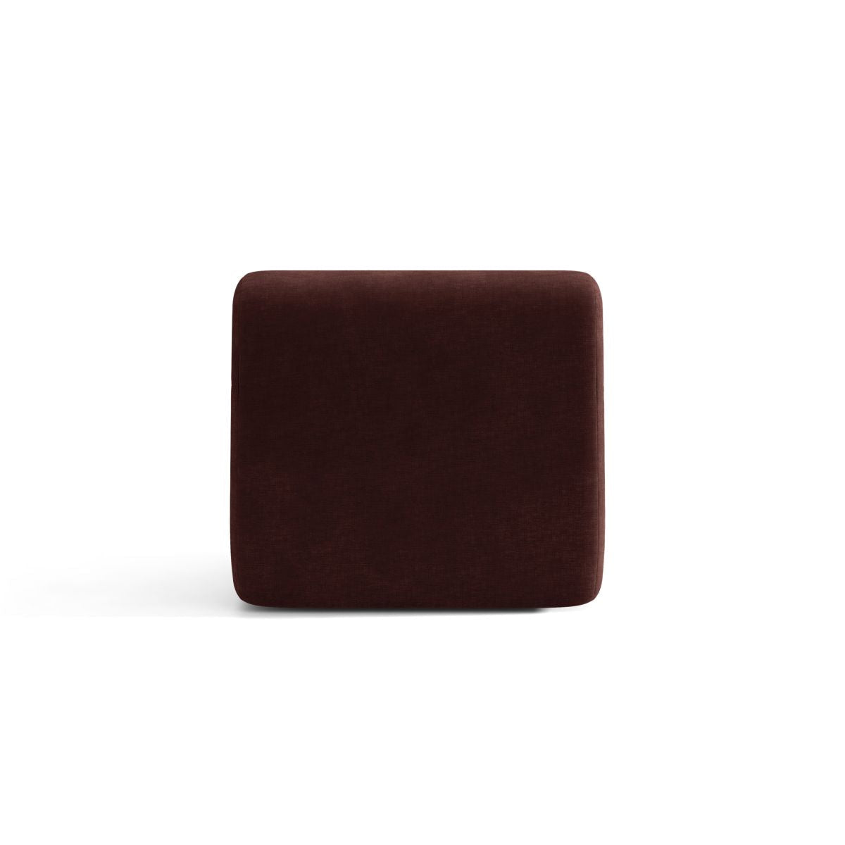 Sessel / Modul NEO in kirschrotem Chenille