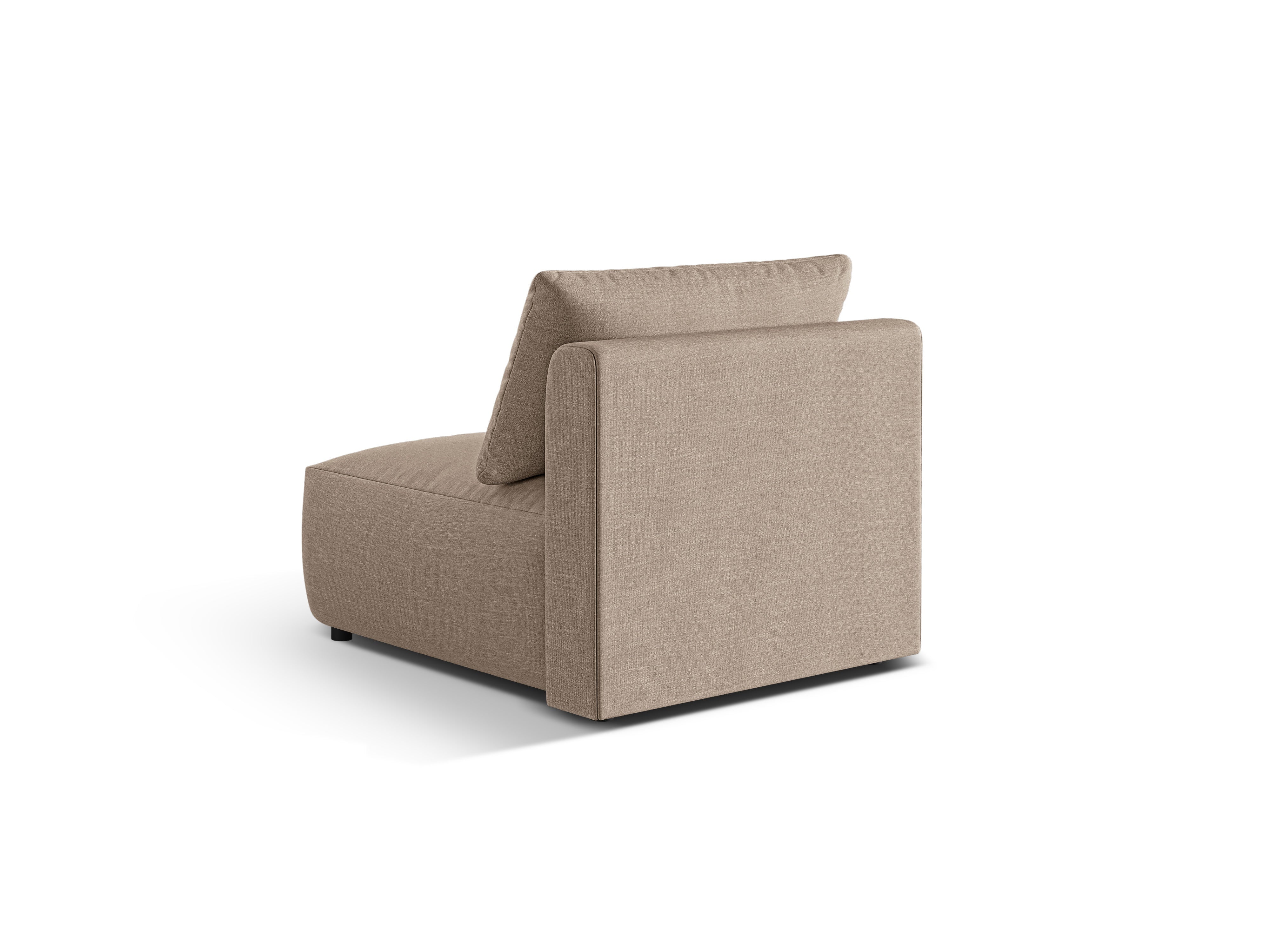 CHRIS modular sofa - central element sand chenille