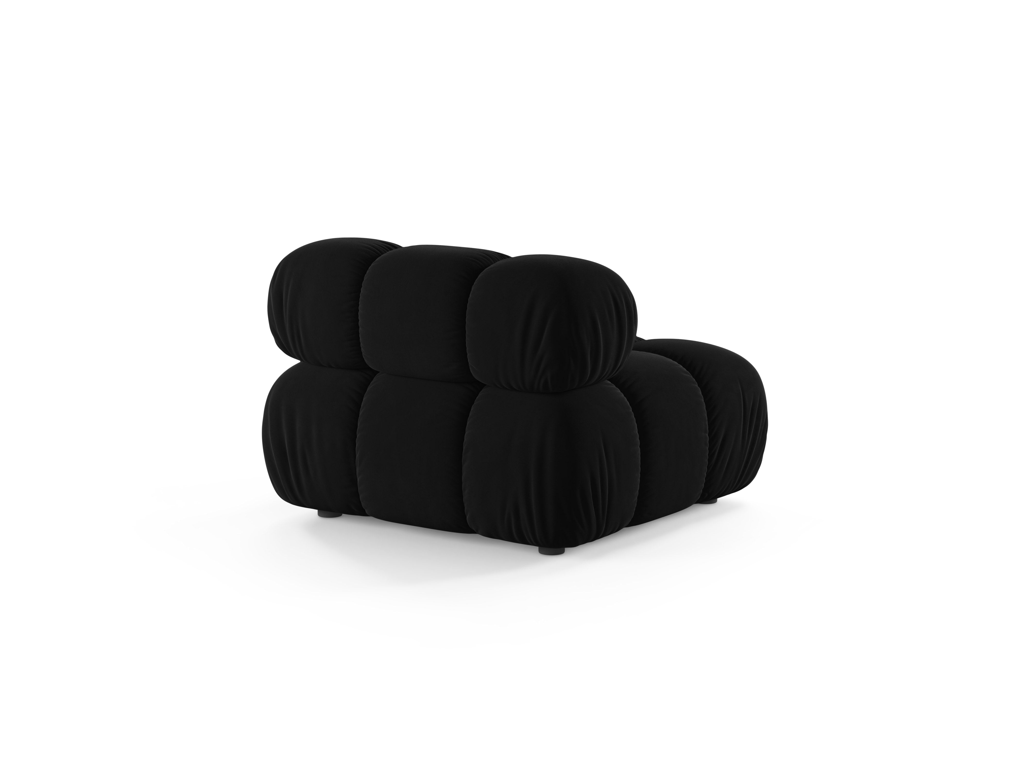 Sessel / Samtmodul BELLIS schwarz