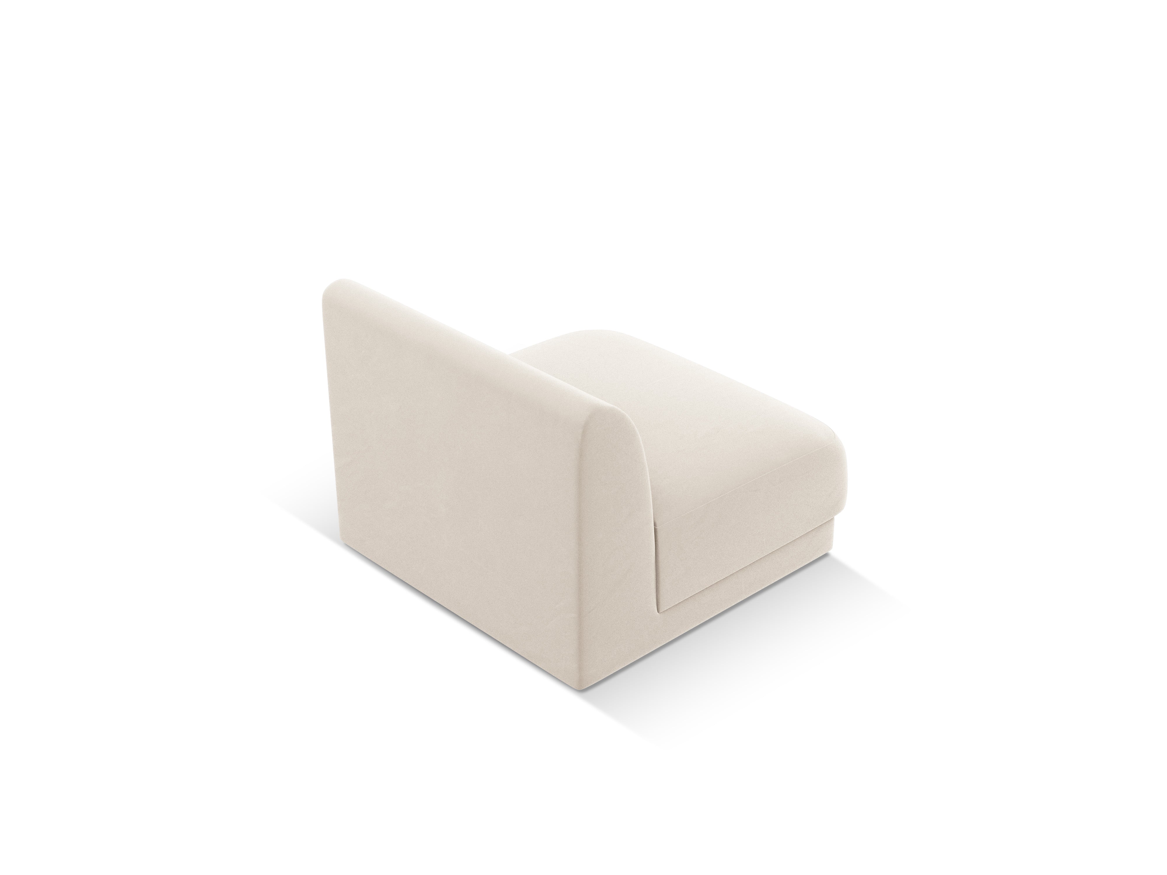 Sessel / Samtmodul MILEY hellbeige