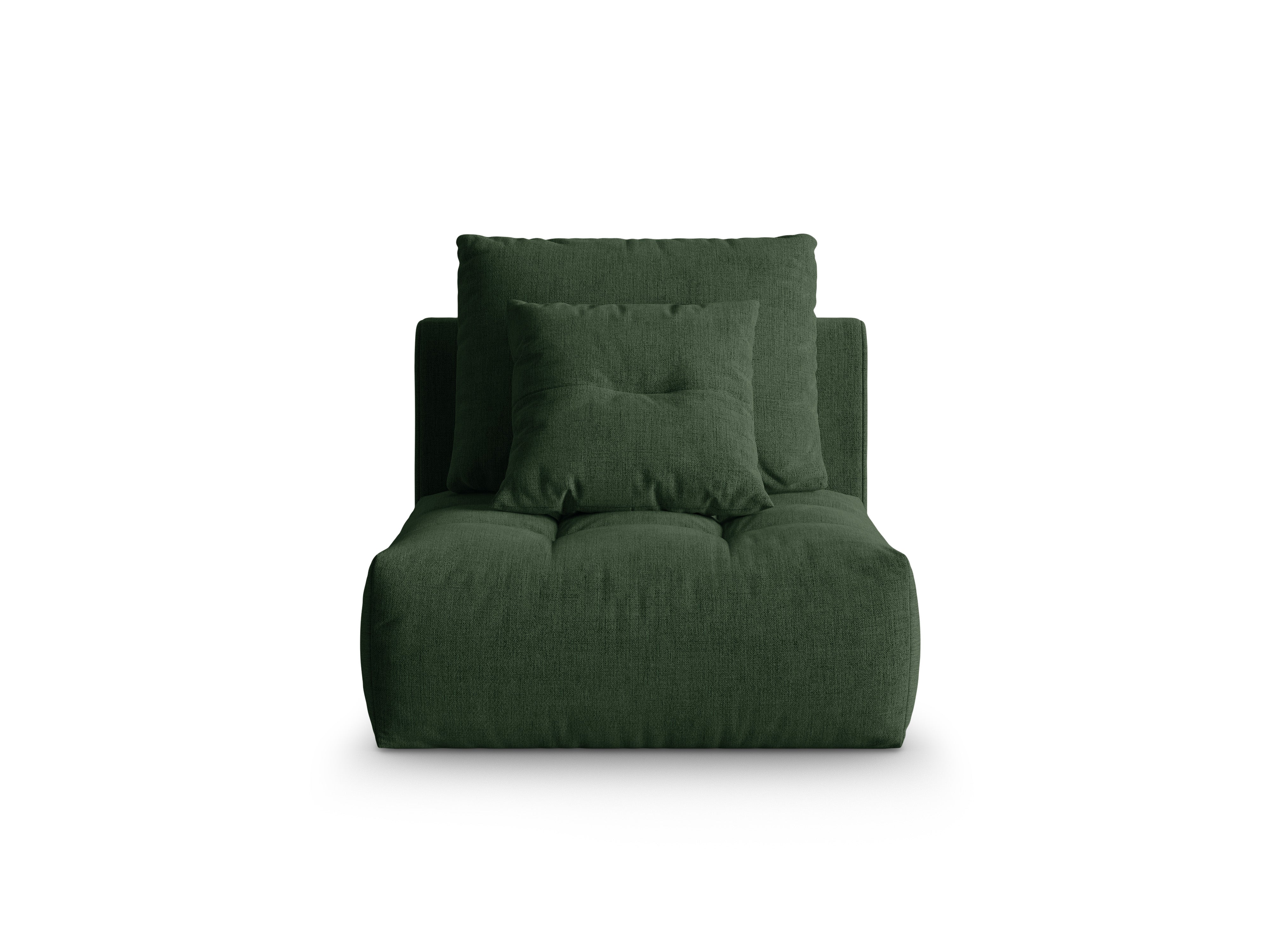 Bloom Armchair / Module Green Chenille