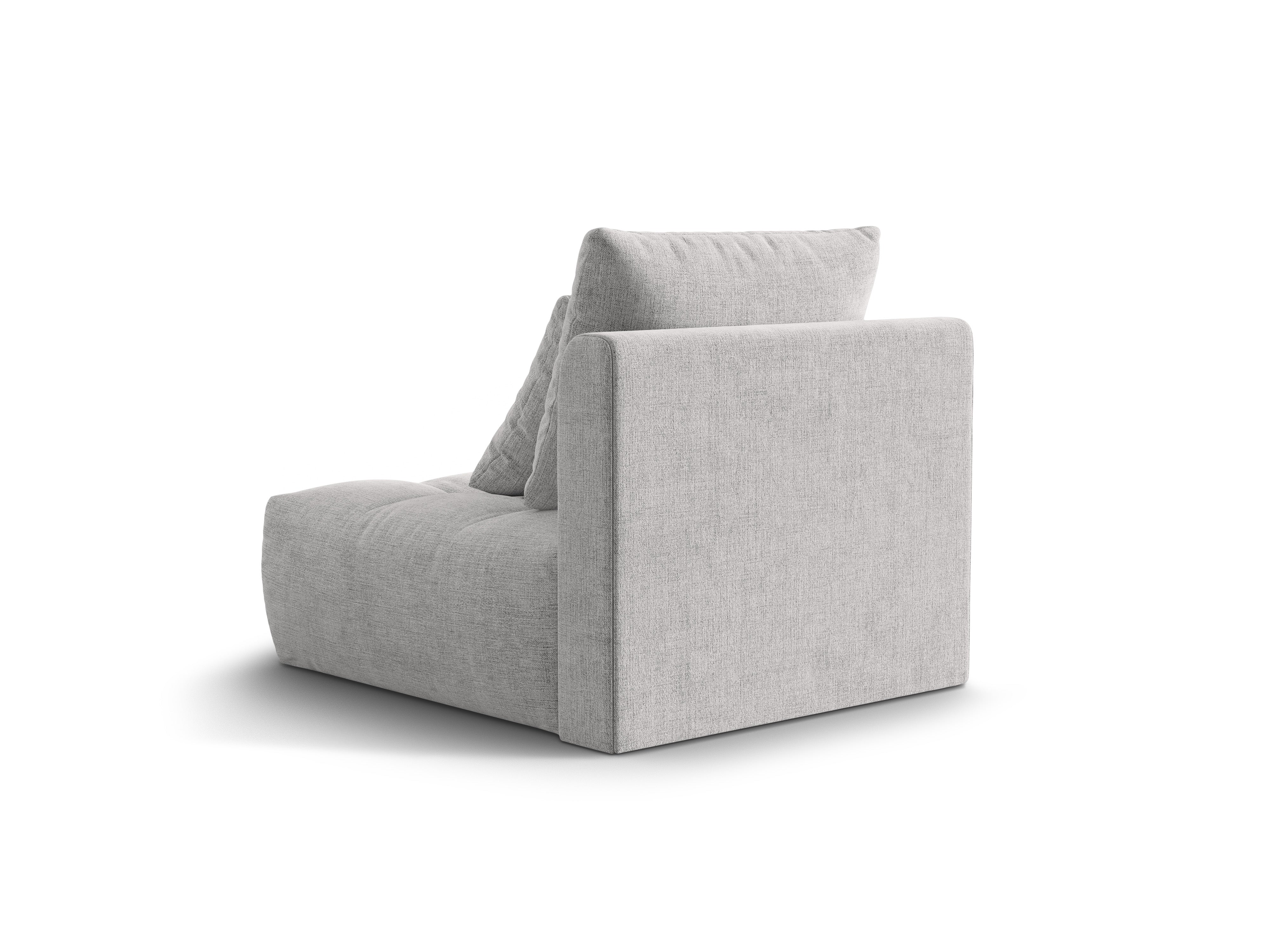 Bloom Armchair / Module Silver Chenille