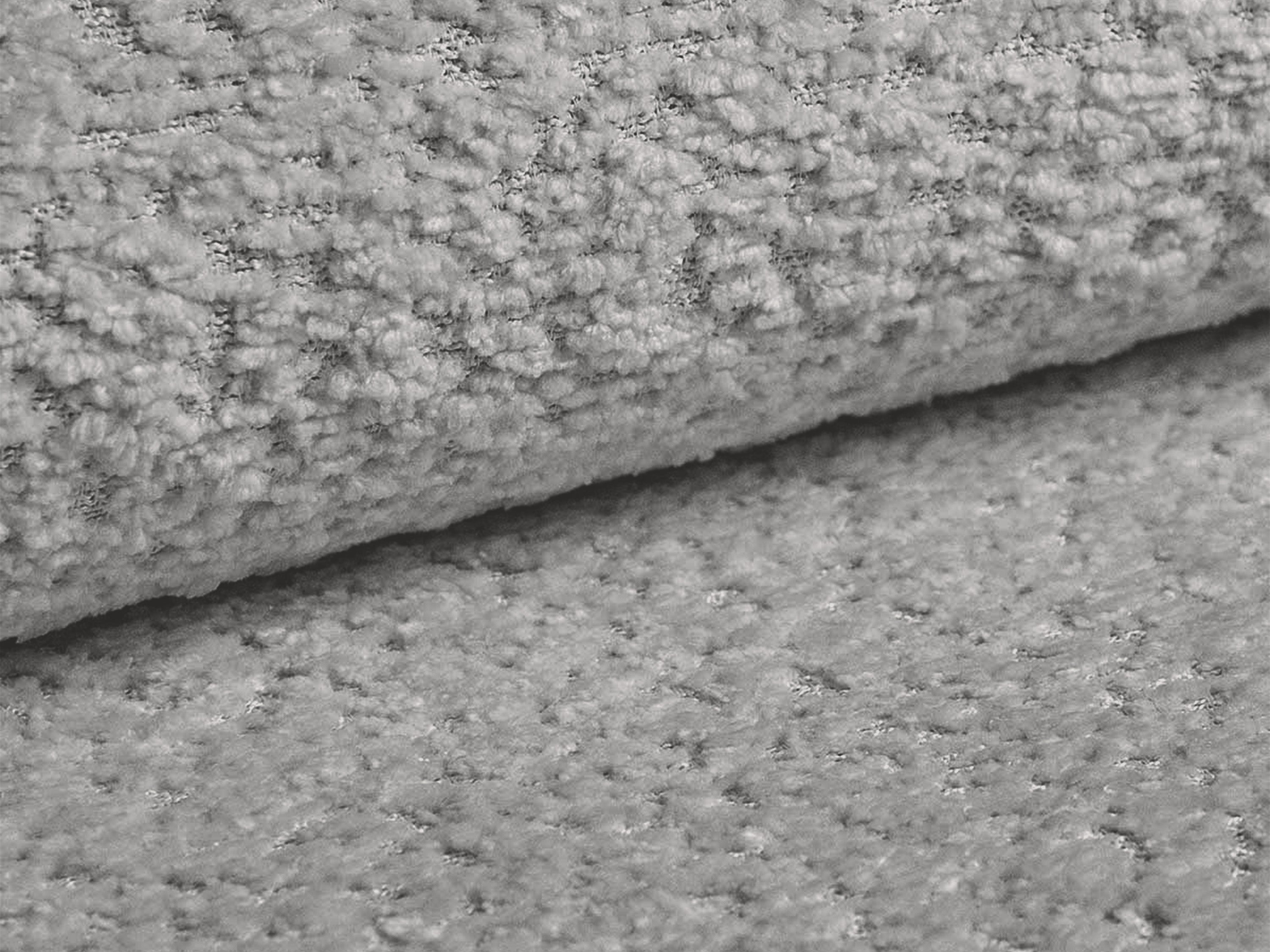 2-Seater Sofa with Sleeping Function LIDO Gray Boucle