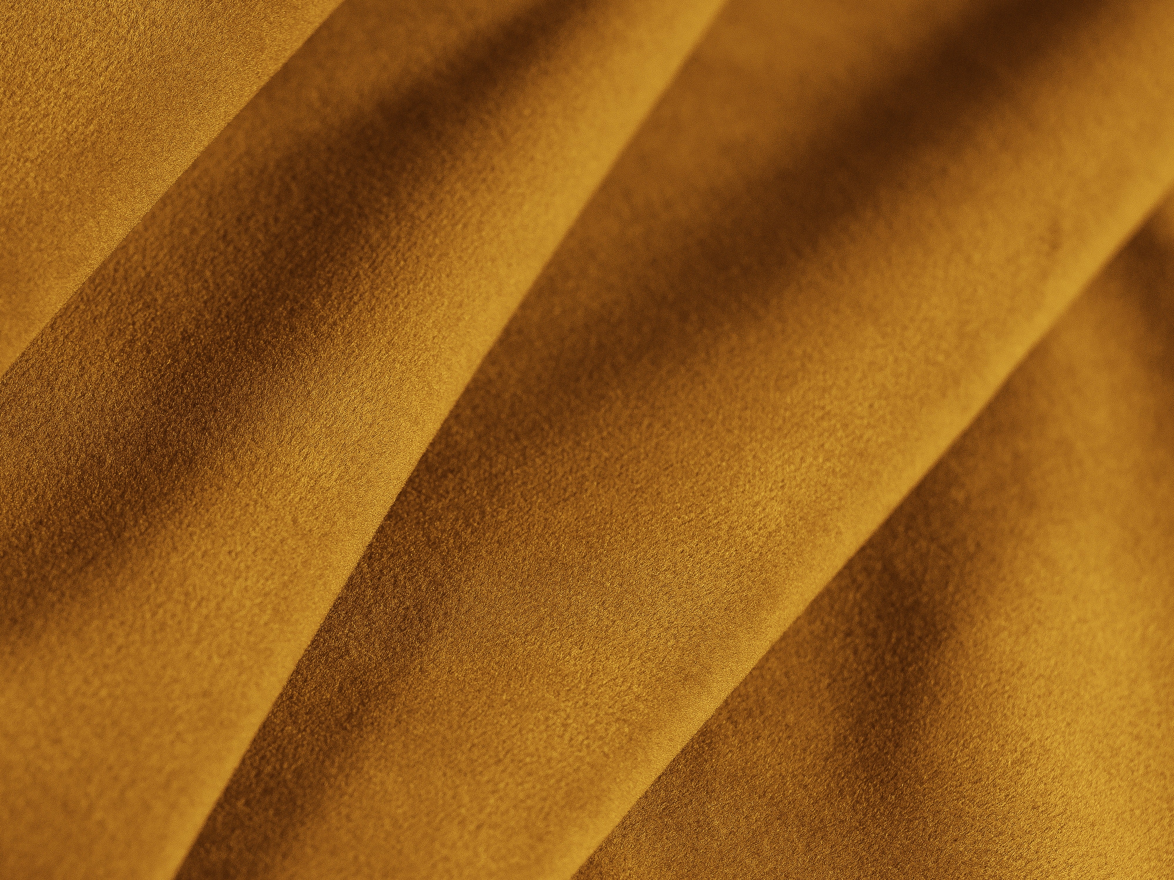 Yellow velvet right-facing 2-seater chaise longue MILEY