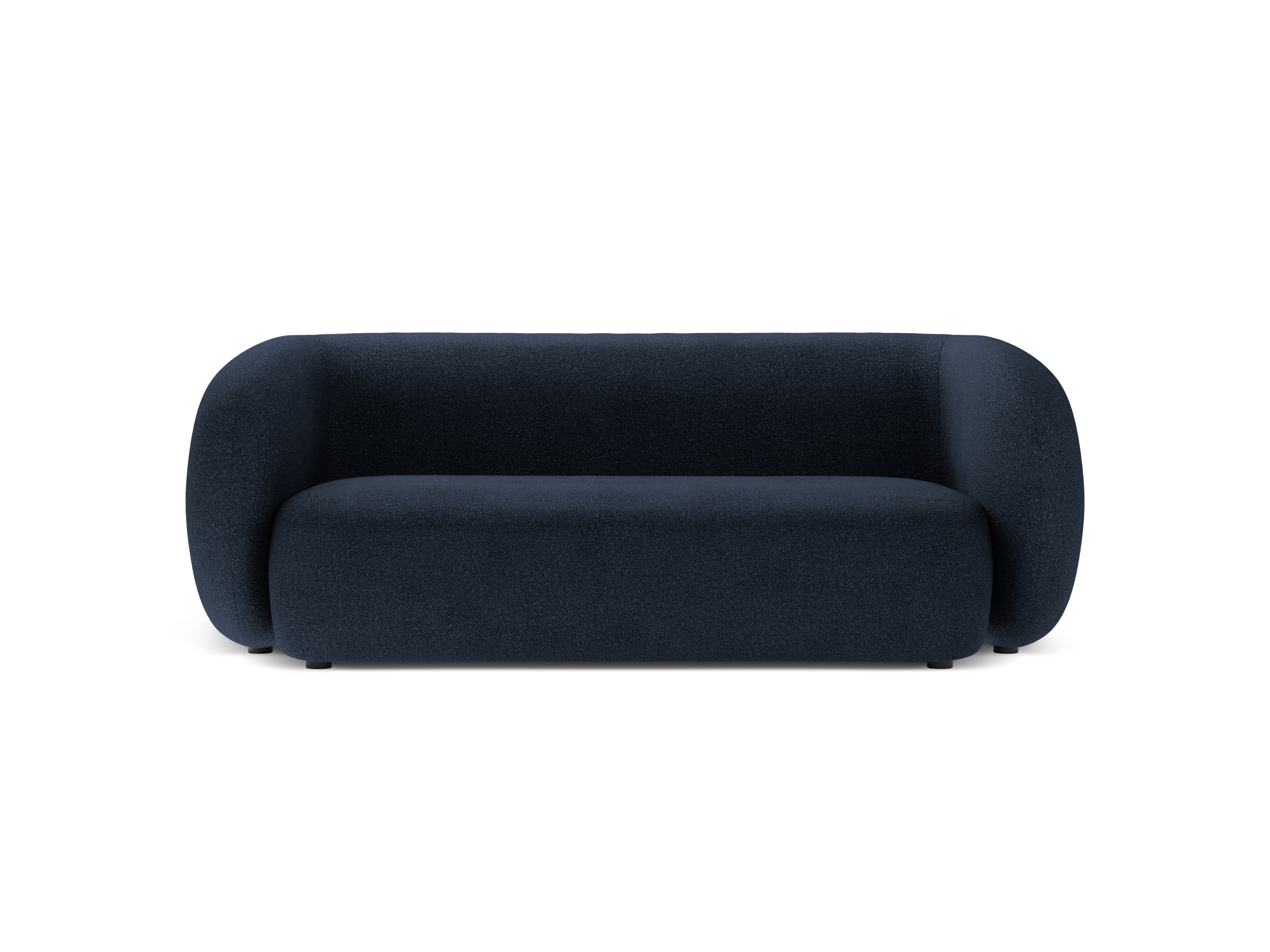 Sofa 2-sitzig KATE marineblau Boucle