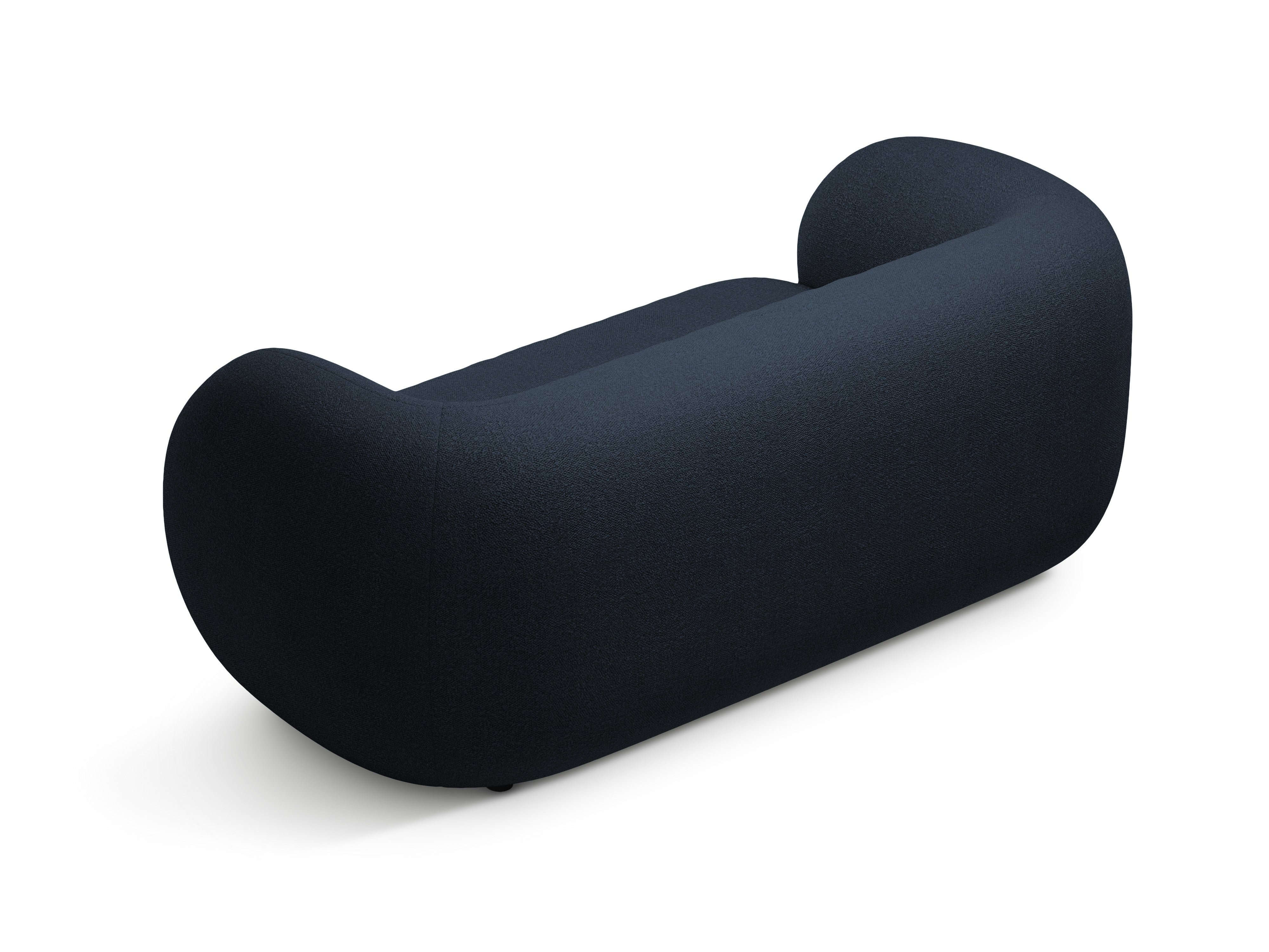 2-seater Sofa KATE navy boucle