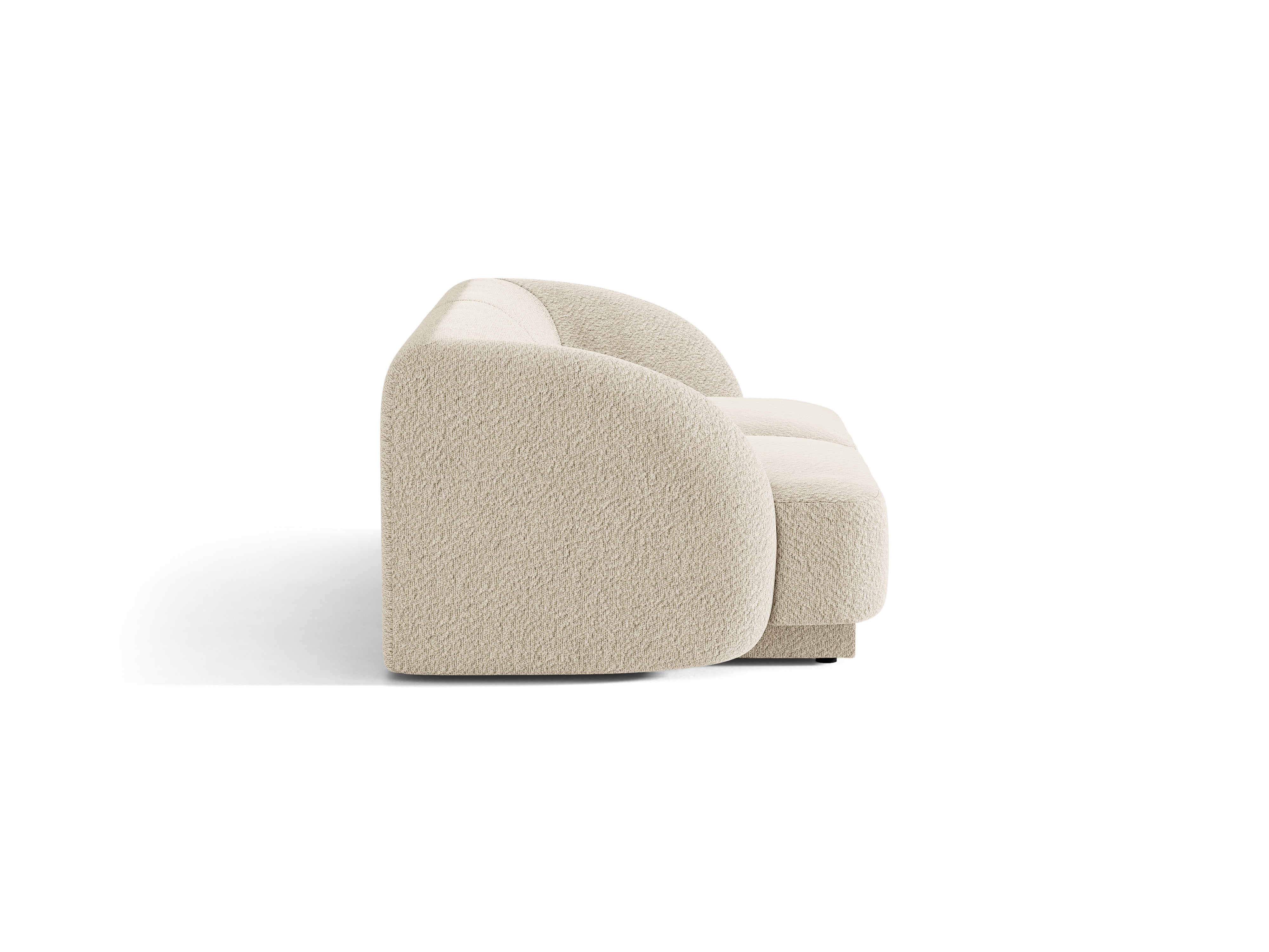 Sofa 2-sitzig MILEY beige Boucle