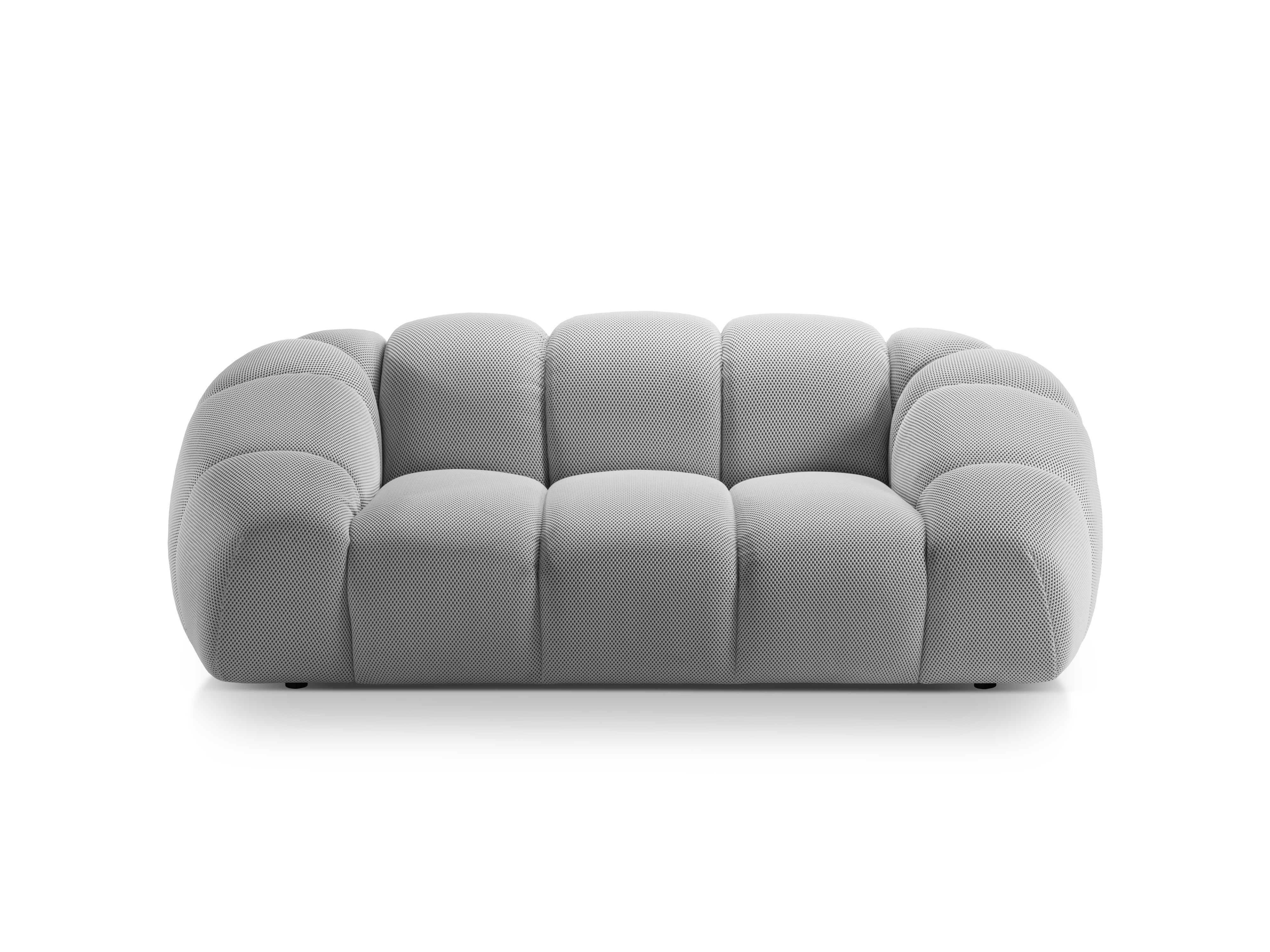 2-seater Sofa DIANA silver