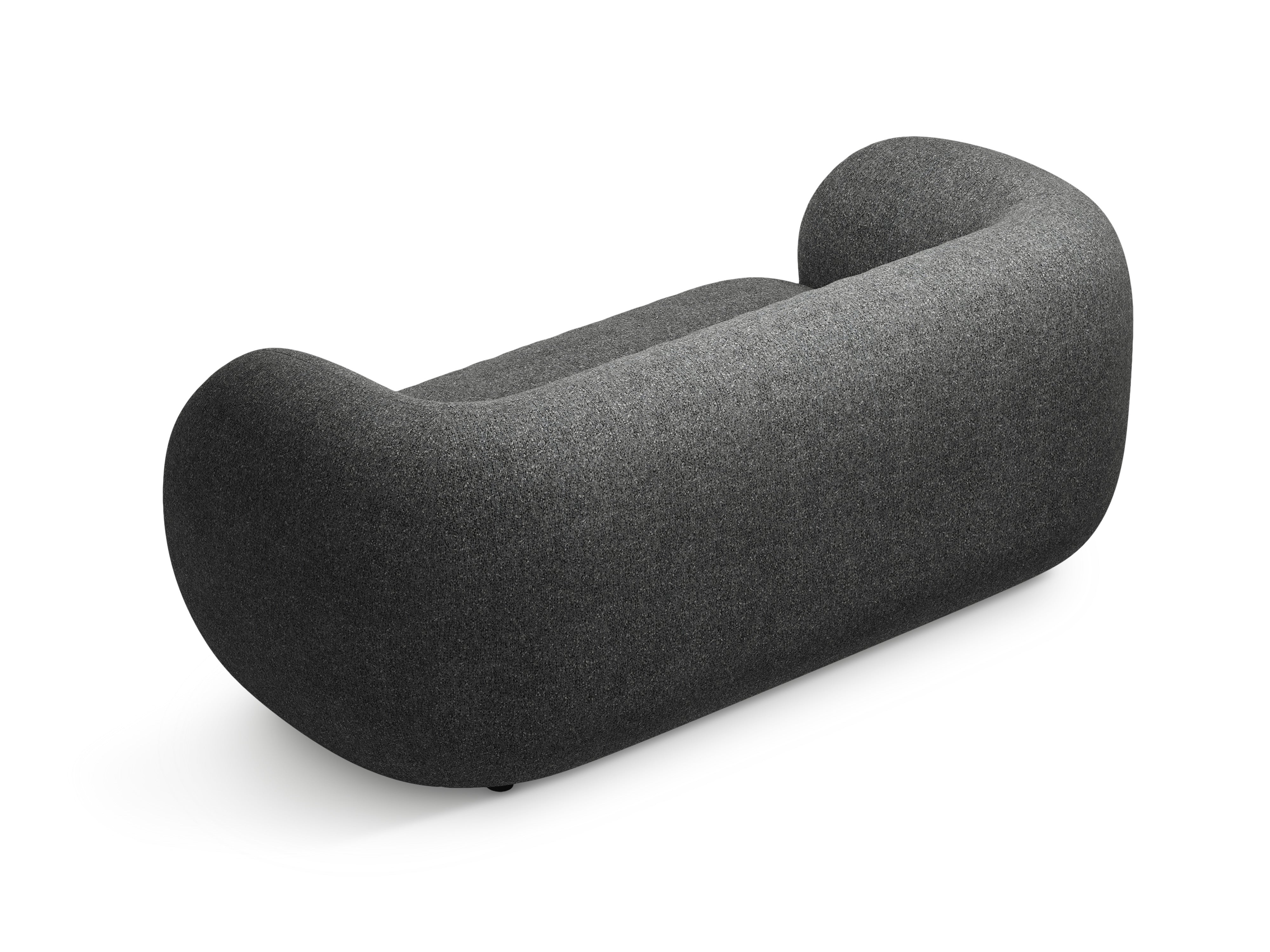 Sofa 2-sitzig KATE dunkelgrau meliert