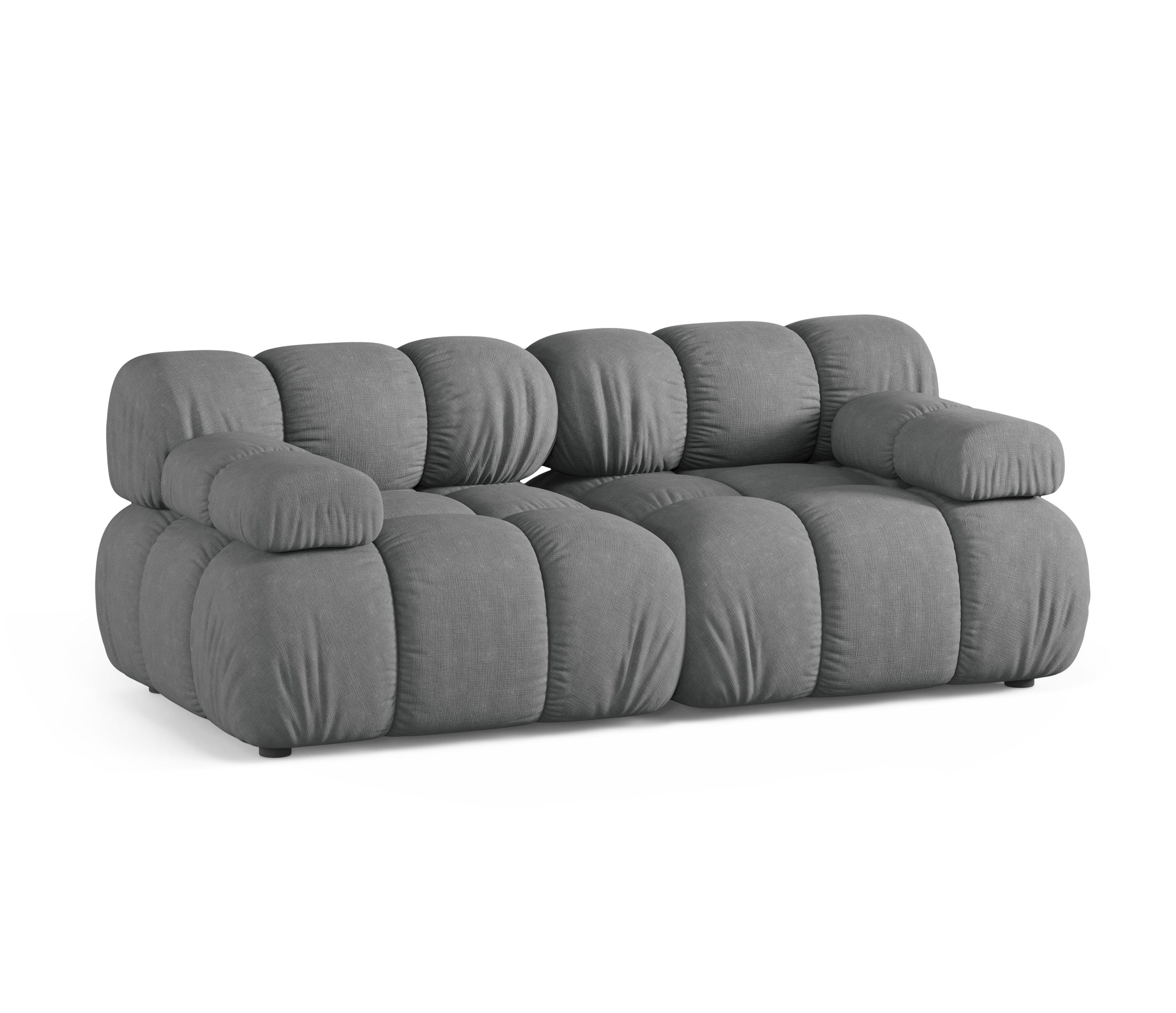 Modulares 2-Sitzer-Sofa BELLIS in Grau