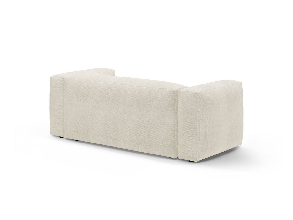 Sofa 2-osobowa MARTINA ecru boucle – ujęcie tylne