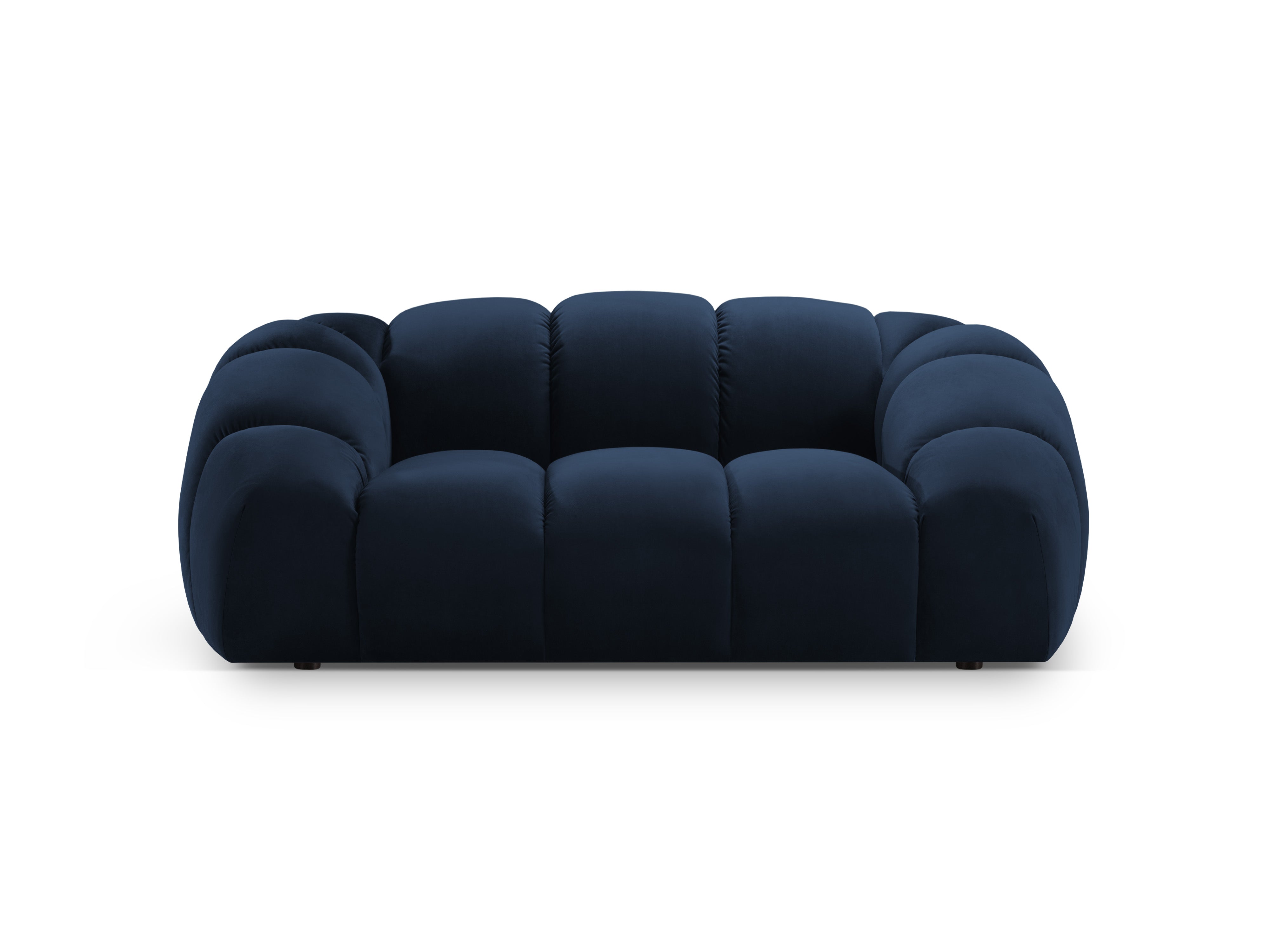 Velvet 2-Seater Sofa DIANA Royal Blue