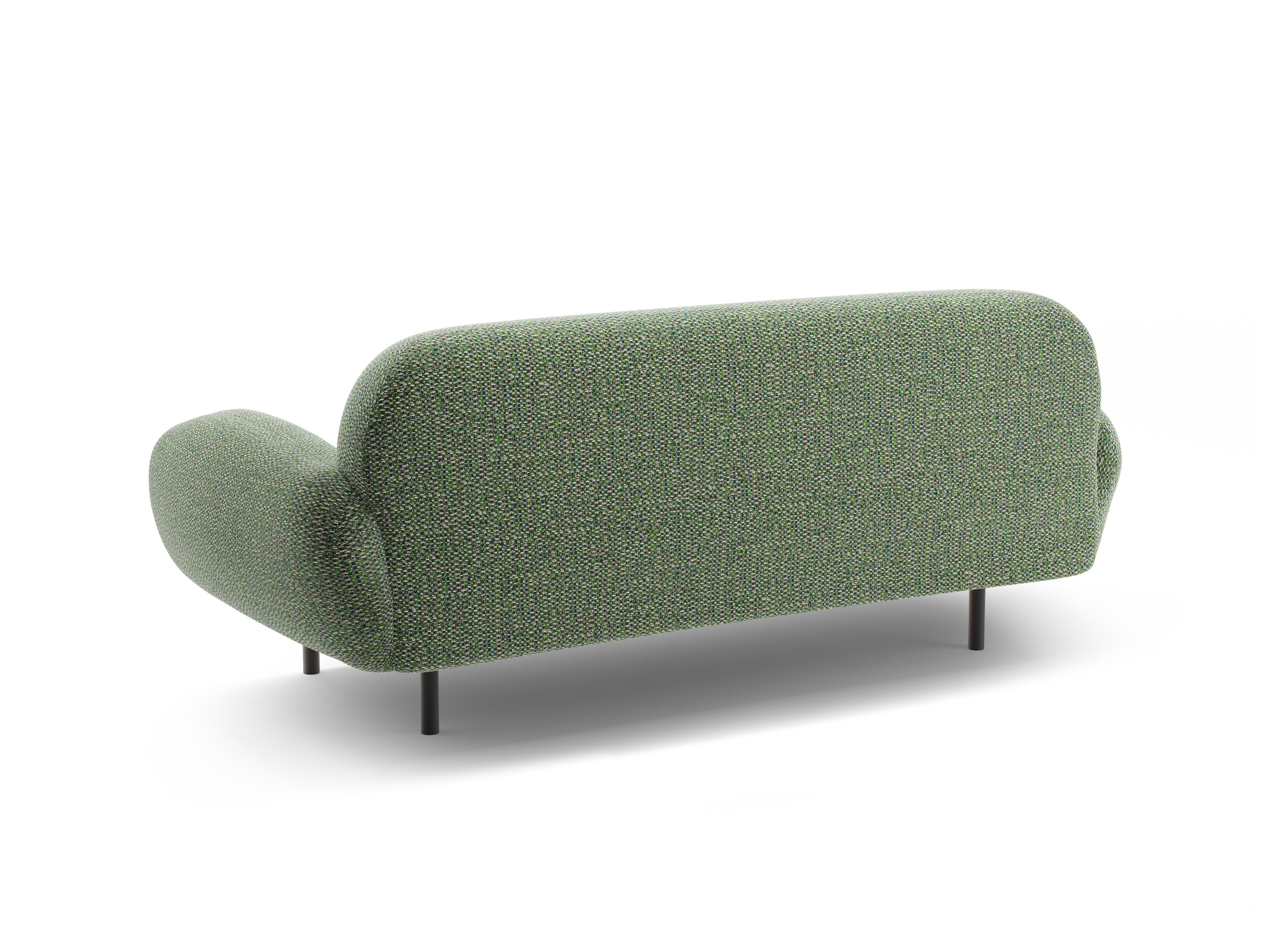 2.5-seater Sofa POPPY green chenille