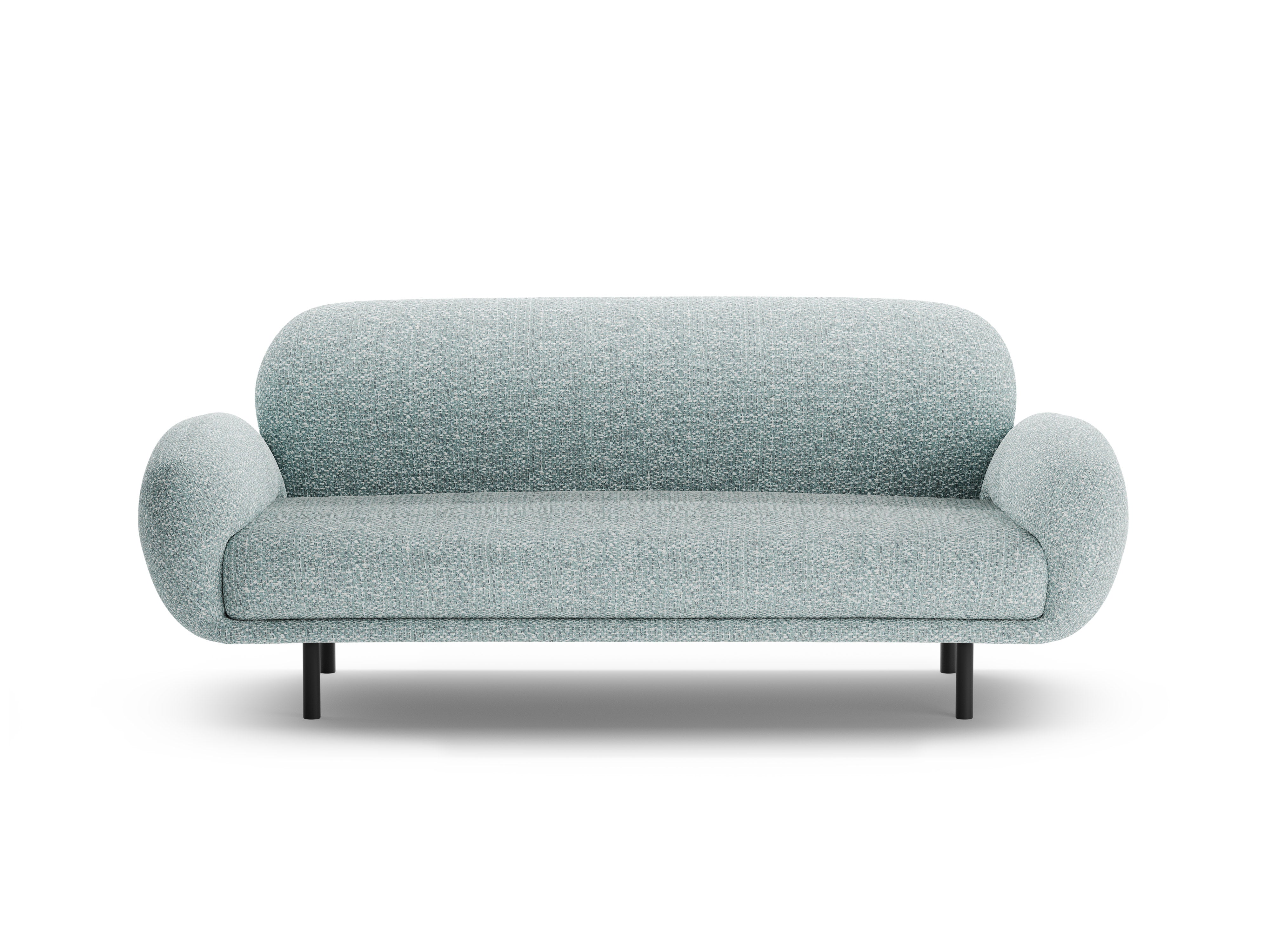2.5-Seater Sofa POPPY in Muted Blue Chenille
