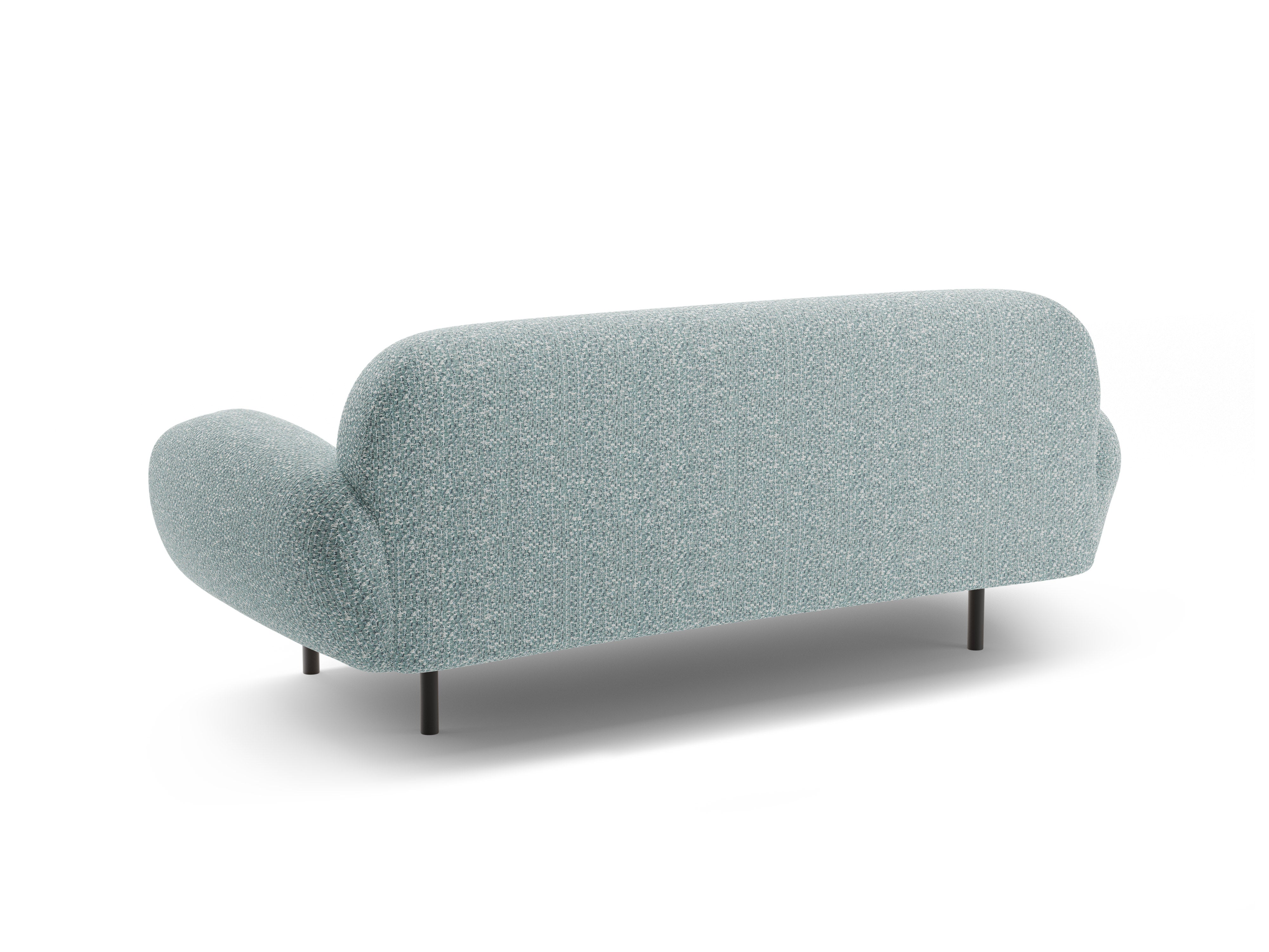 2.5-Seater Sofa POPPY in Muted Blue Chenille