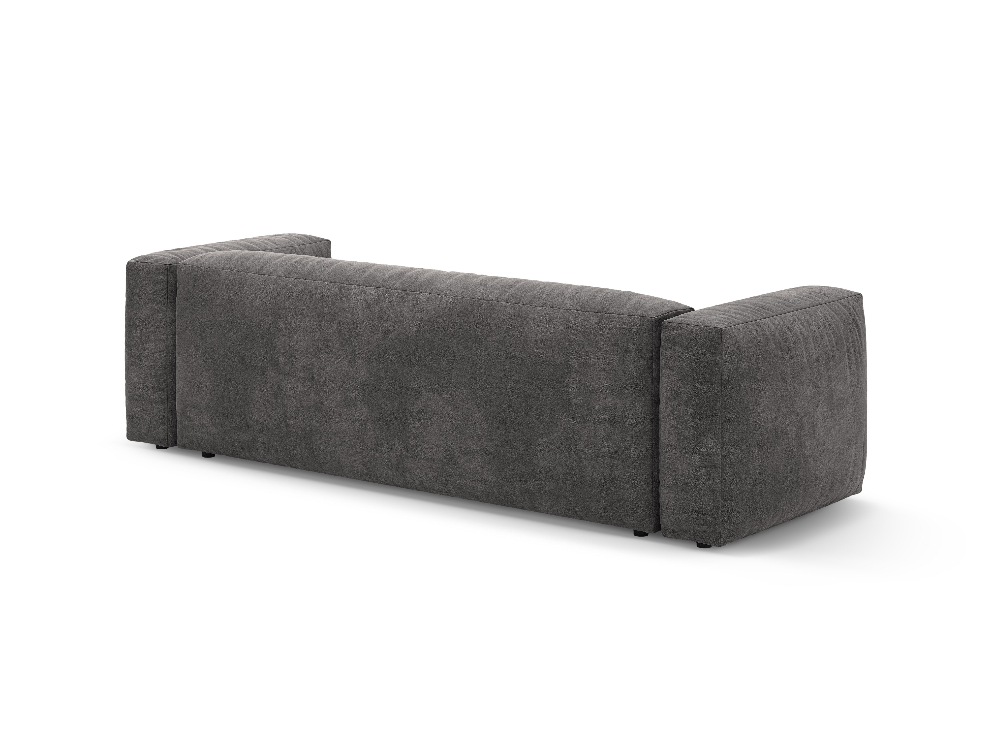 Sofa MARTINA 3-Sitzer mit Schlaffunktion in Grau