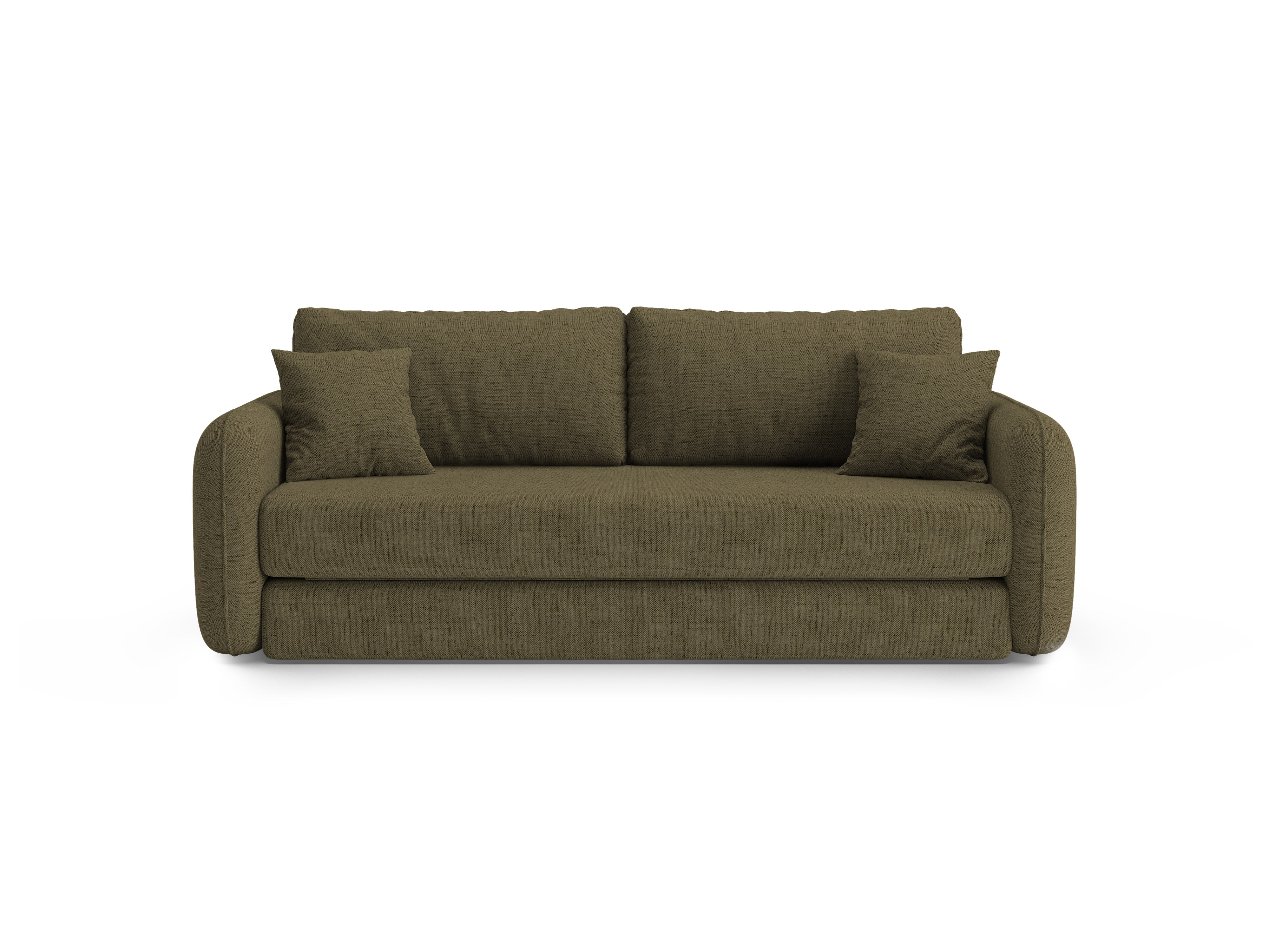 Sofa 3-Sitzer mit Schlaffunktion DORMI grün