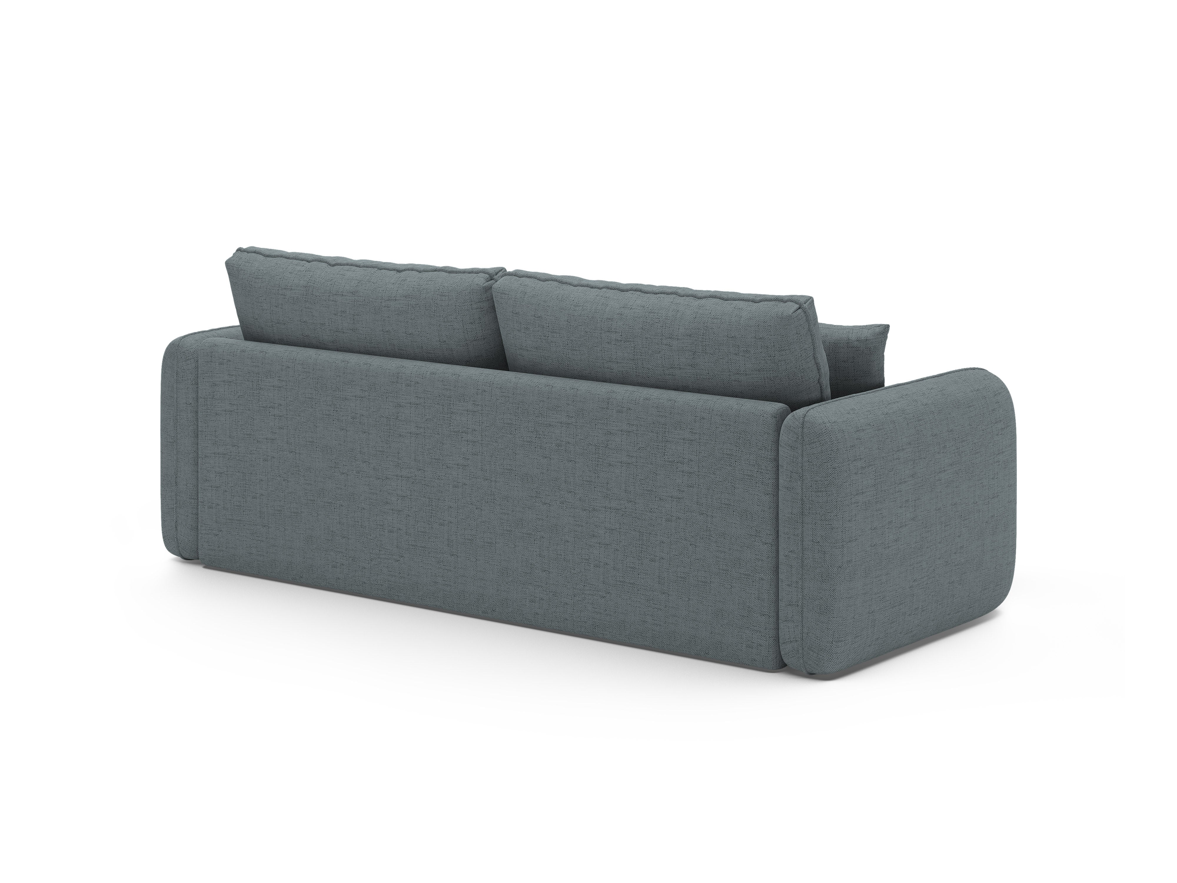 Sofa 3-Sitzer mit Schlaffunktion DORMI hellblau