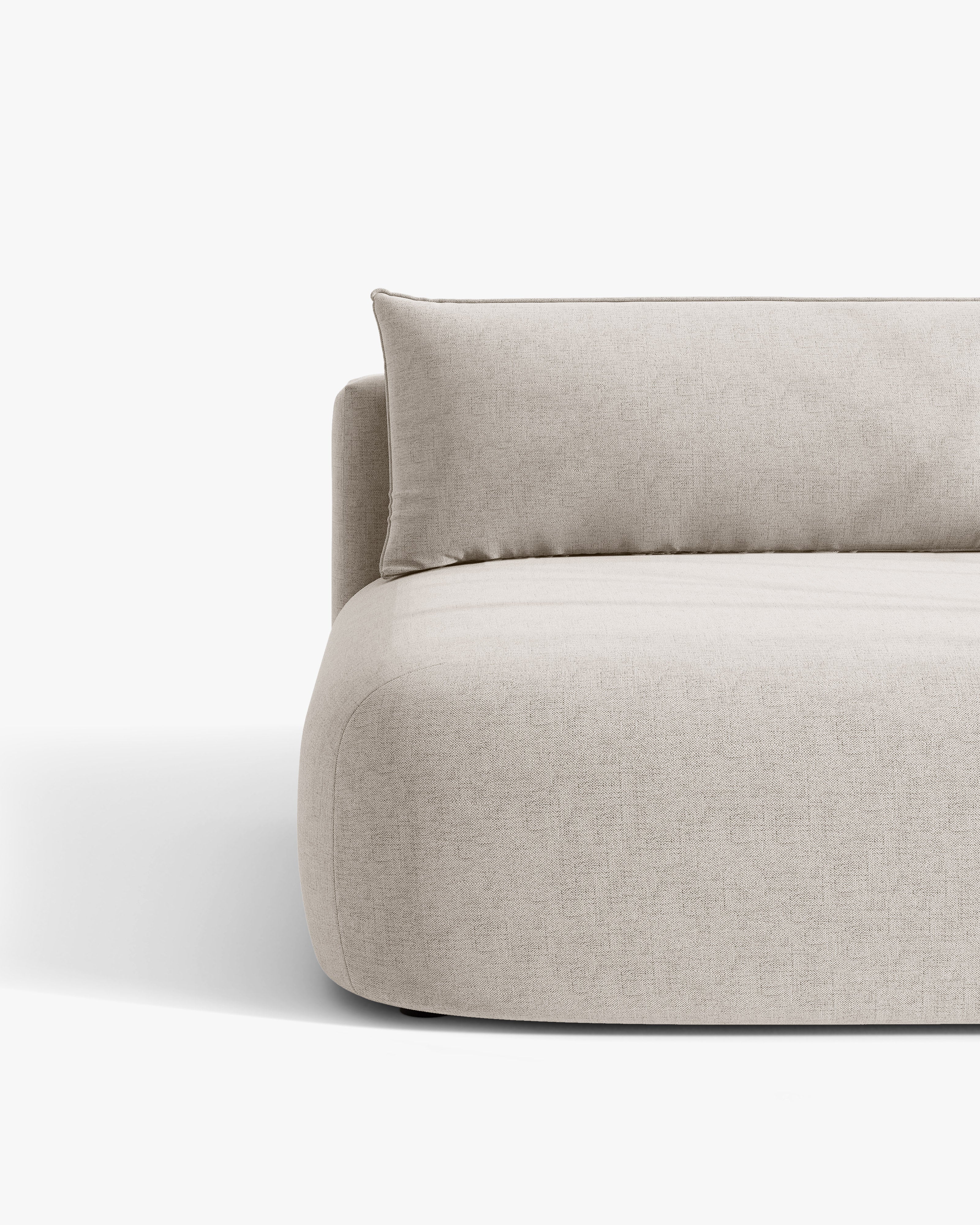 Sofa für 3 Personen mit Schlaffunktion HENA in Beige