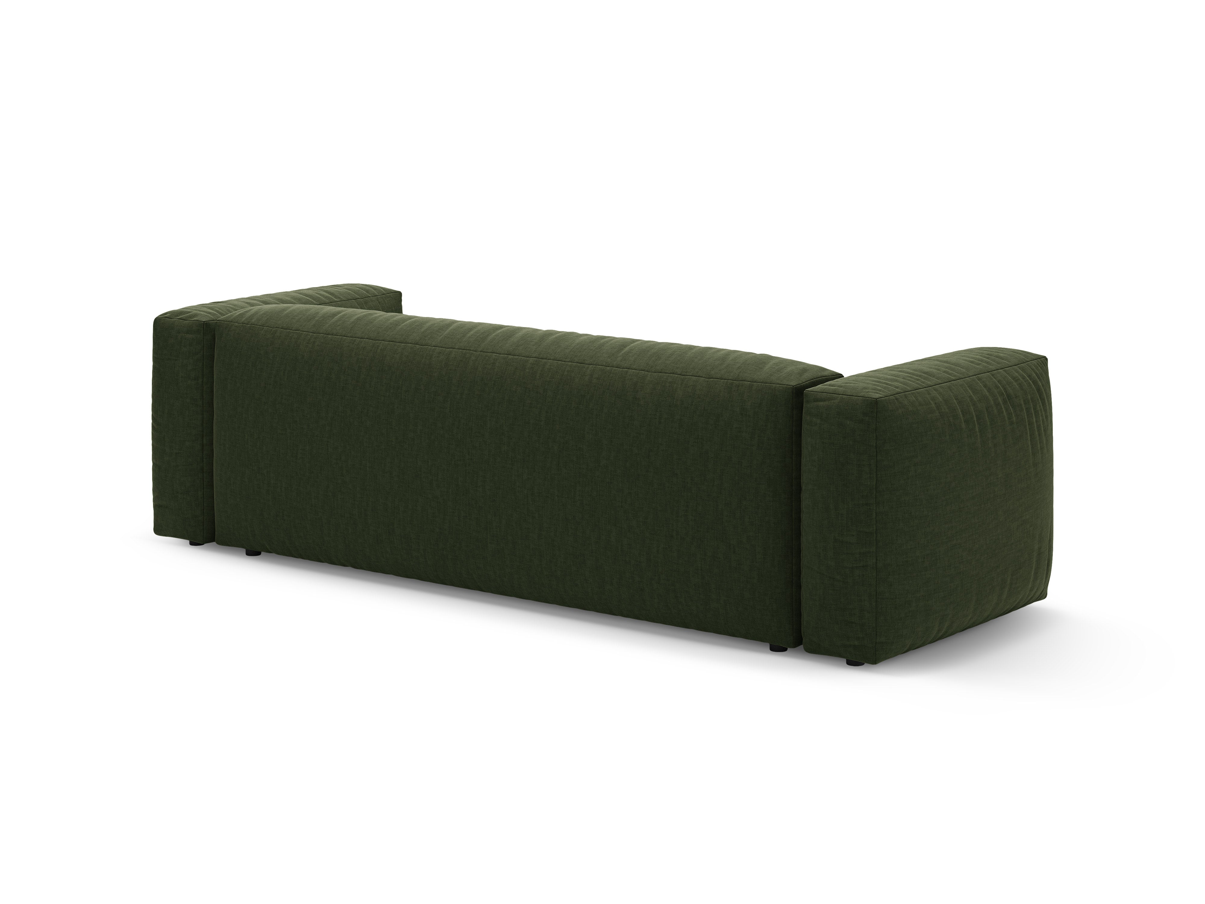 3-Seater Sofa with Sleeping Function MARTINA Green