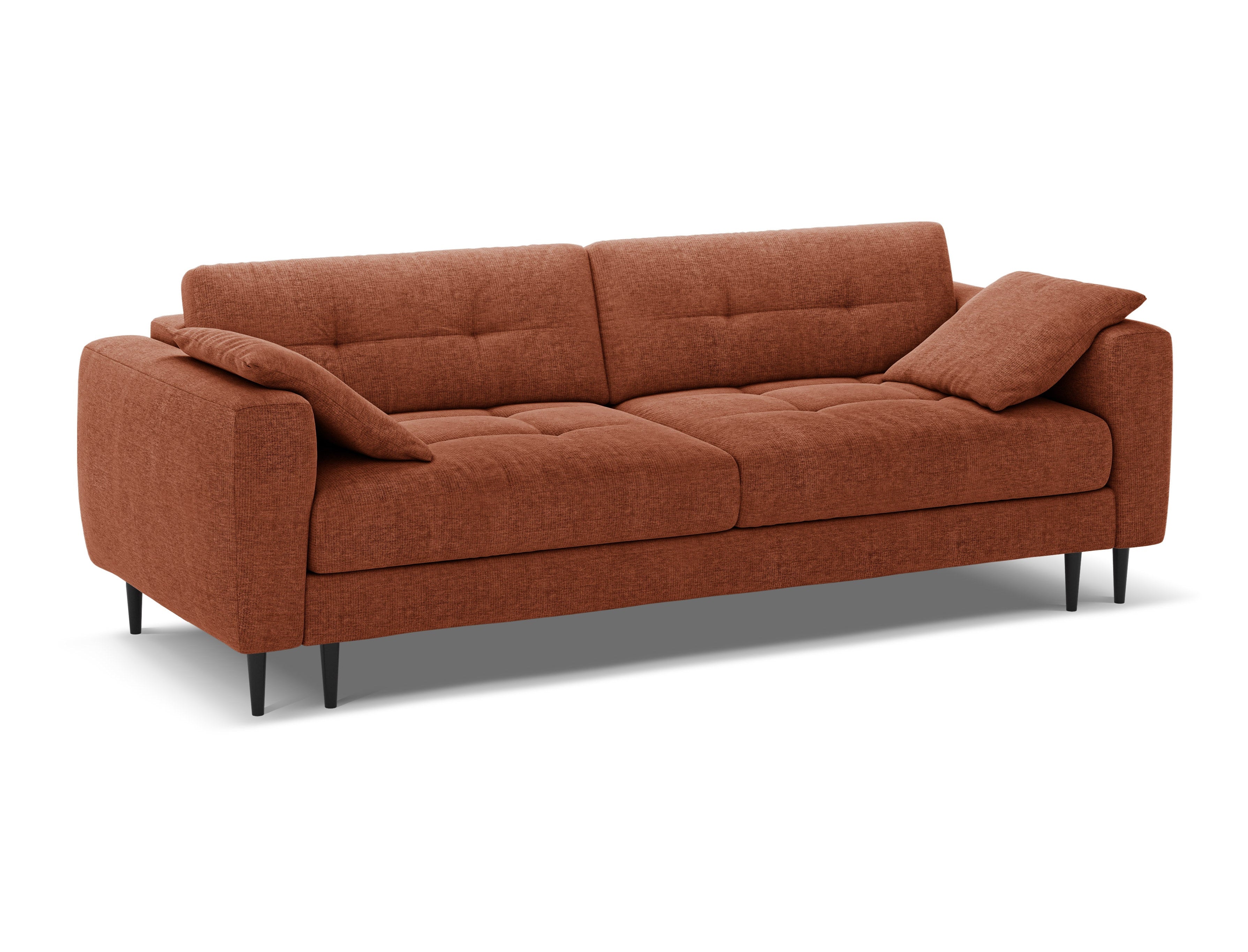 Sofa 3-Sitzer mit Schlaffunktion BEMY koralle