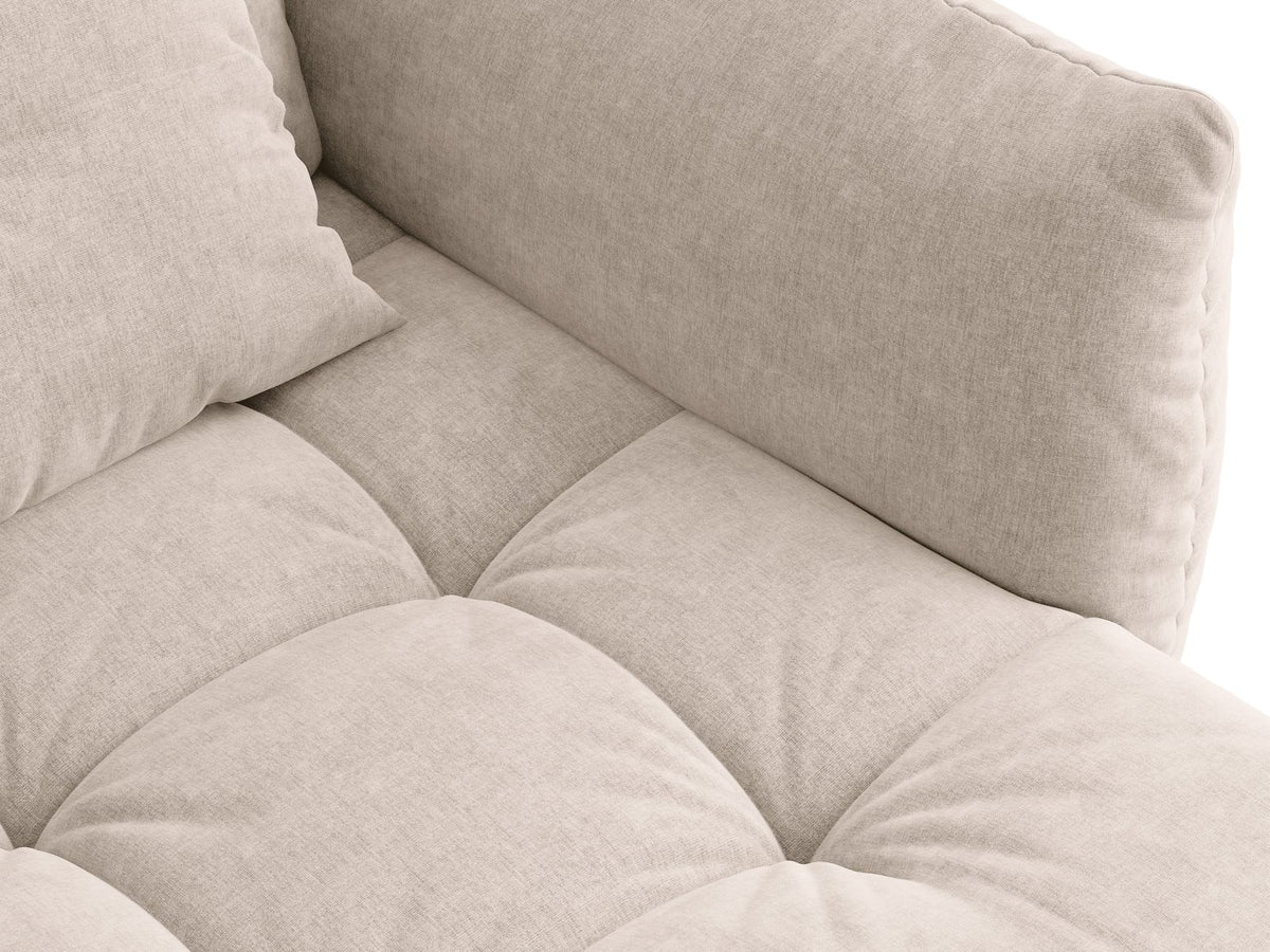 Sofa 3-osobowa z funkcją spania BLOOM jasnobeżowy – ujęcie 8
