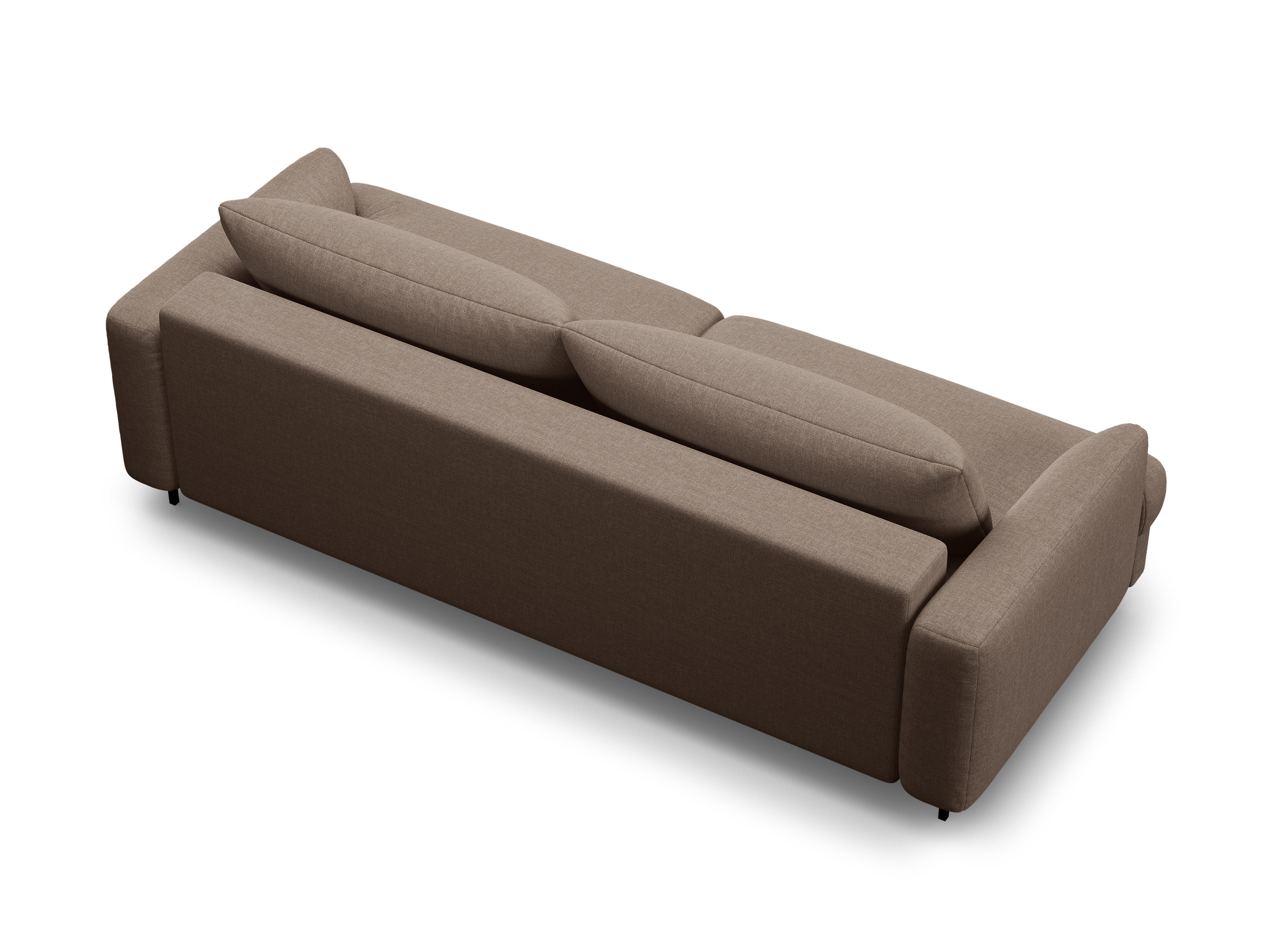 Sofa 3-osobowa z funkcją spania NAOMI cappuccino – Micadoni