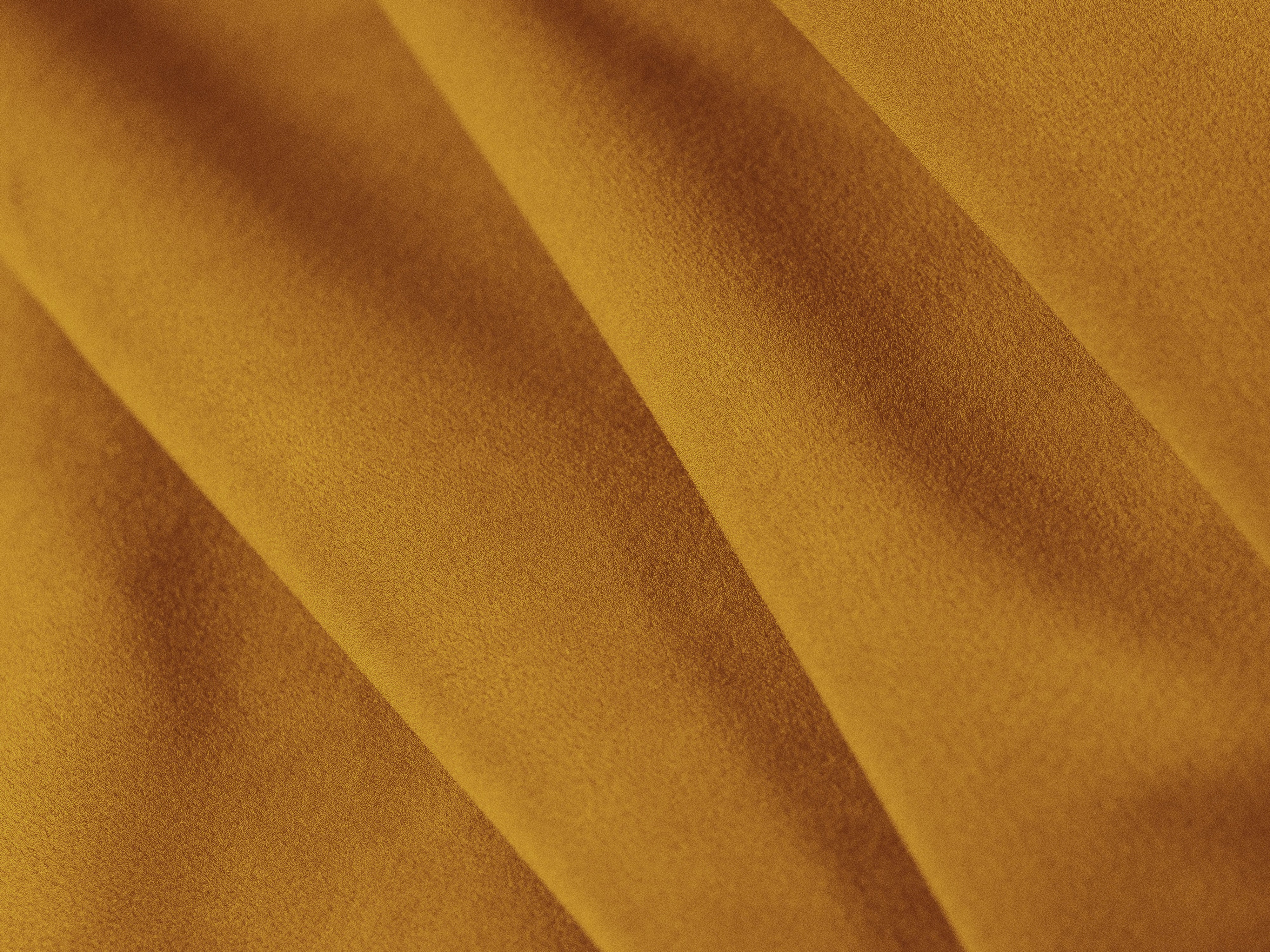 Yellow 3-Seater Velvet Sofa with Sleeping Function DORMI