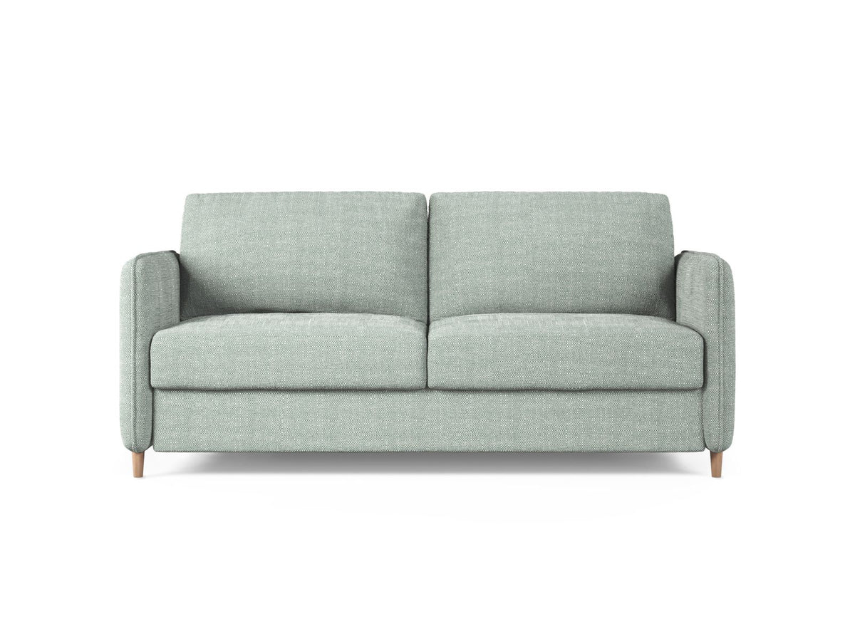 Sofa 3-osobowa z funkcją spania SIMO miętowy – Micadoni