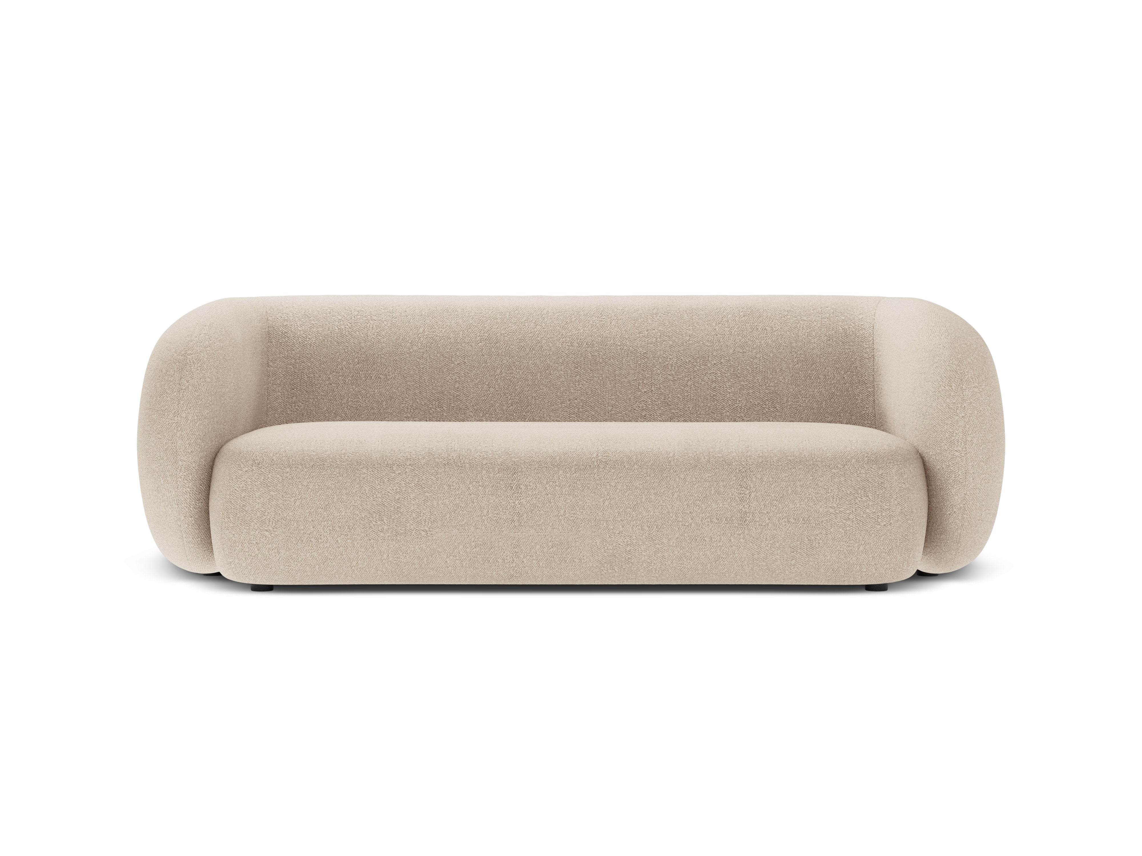 Sofa 3-osobowa KATE beżowy boucle – Micadoni