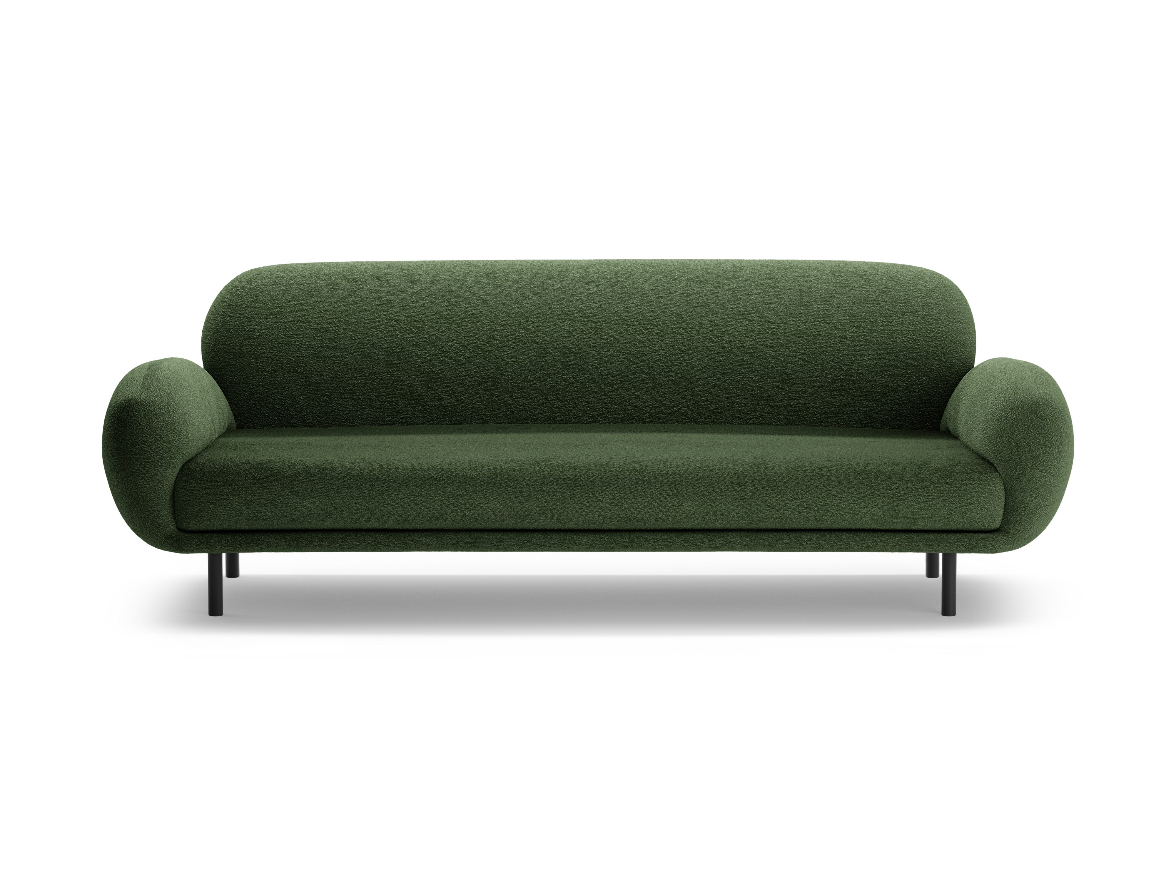 Sofa 3-Sitzer POPPY grün Boucle