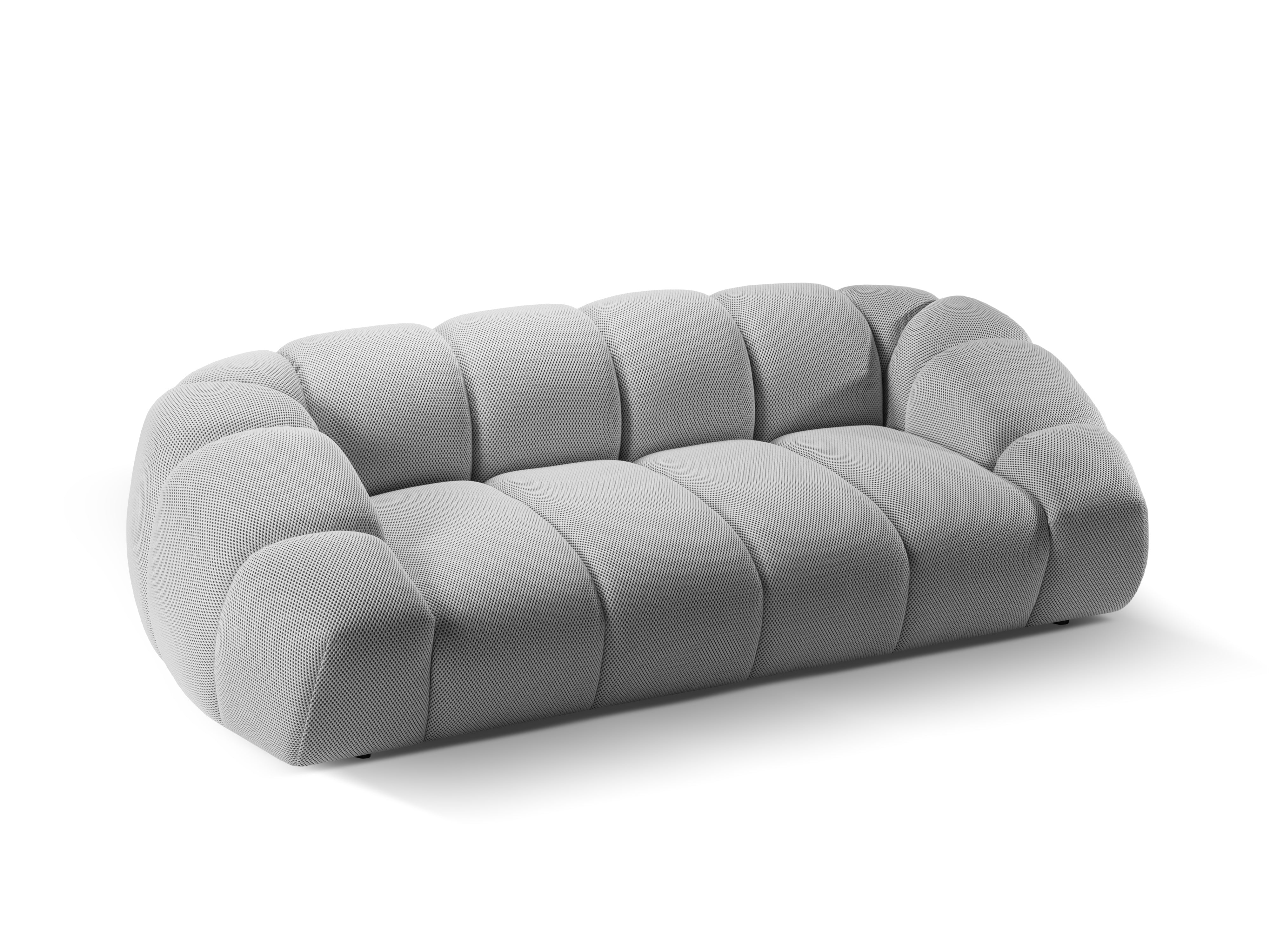 3-seater Sofa DIANA silver