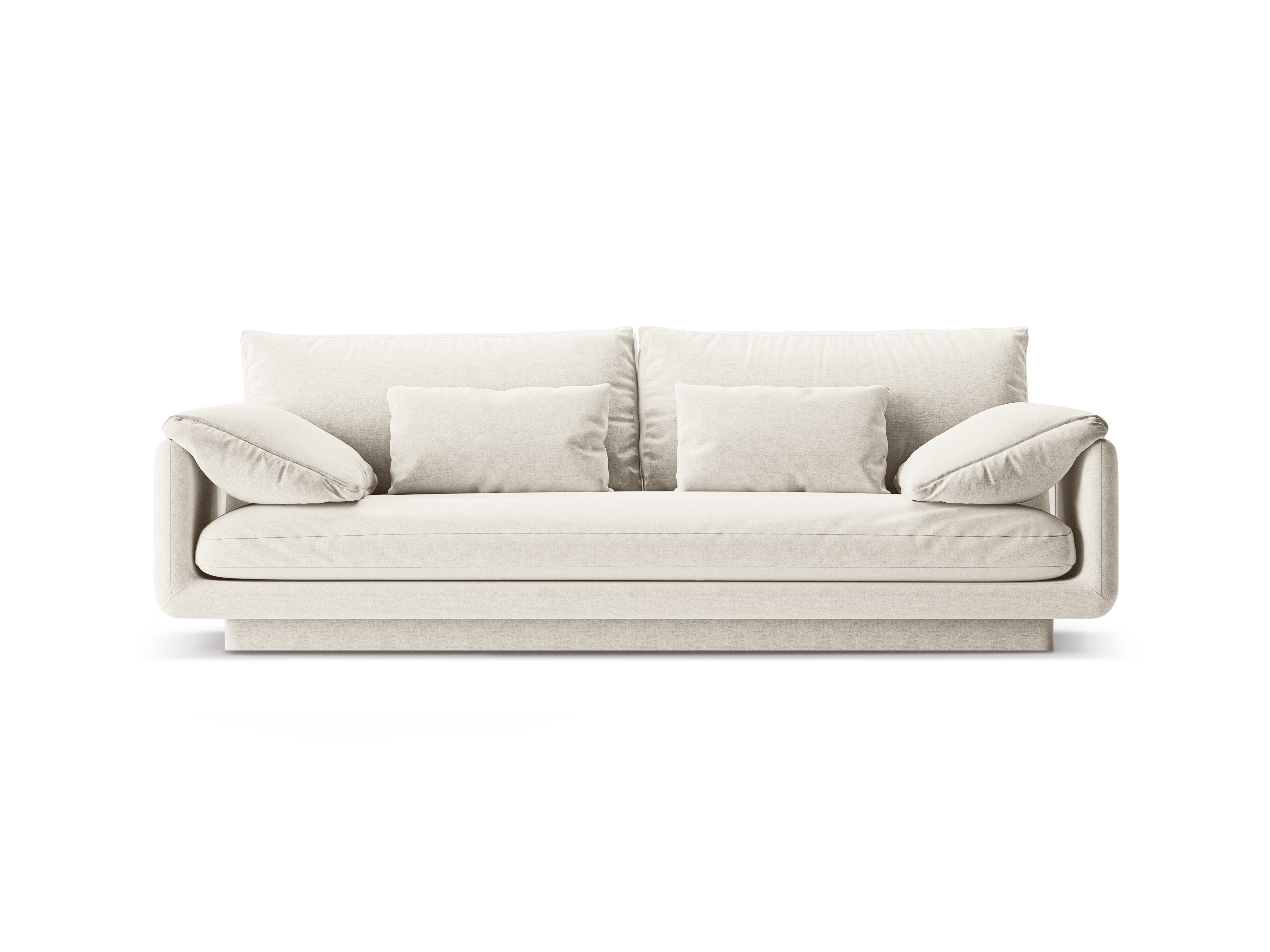 3-Sitzer-Sofa Torino-Elfenbein