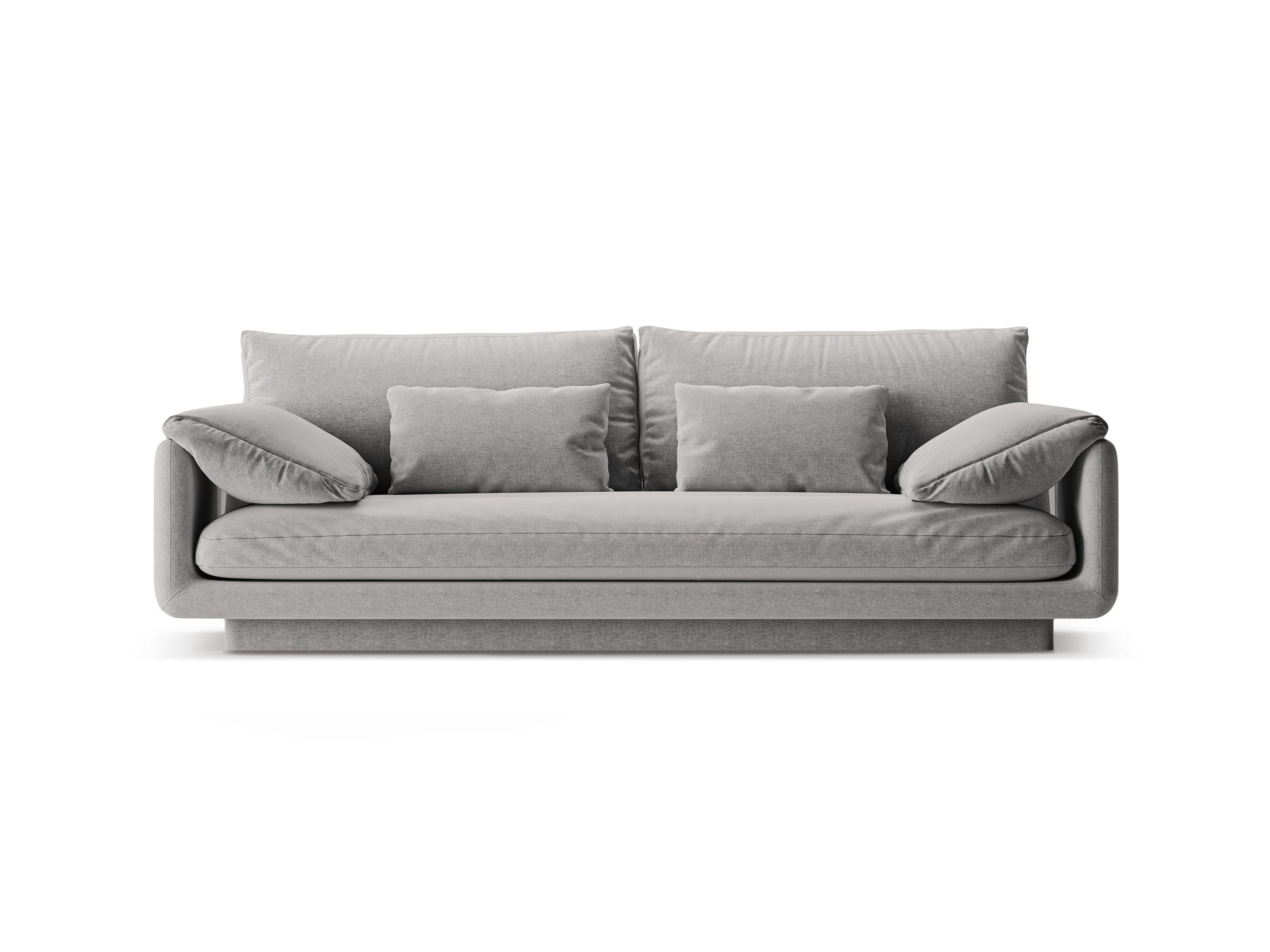 3-person sofa Torino light gray