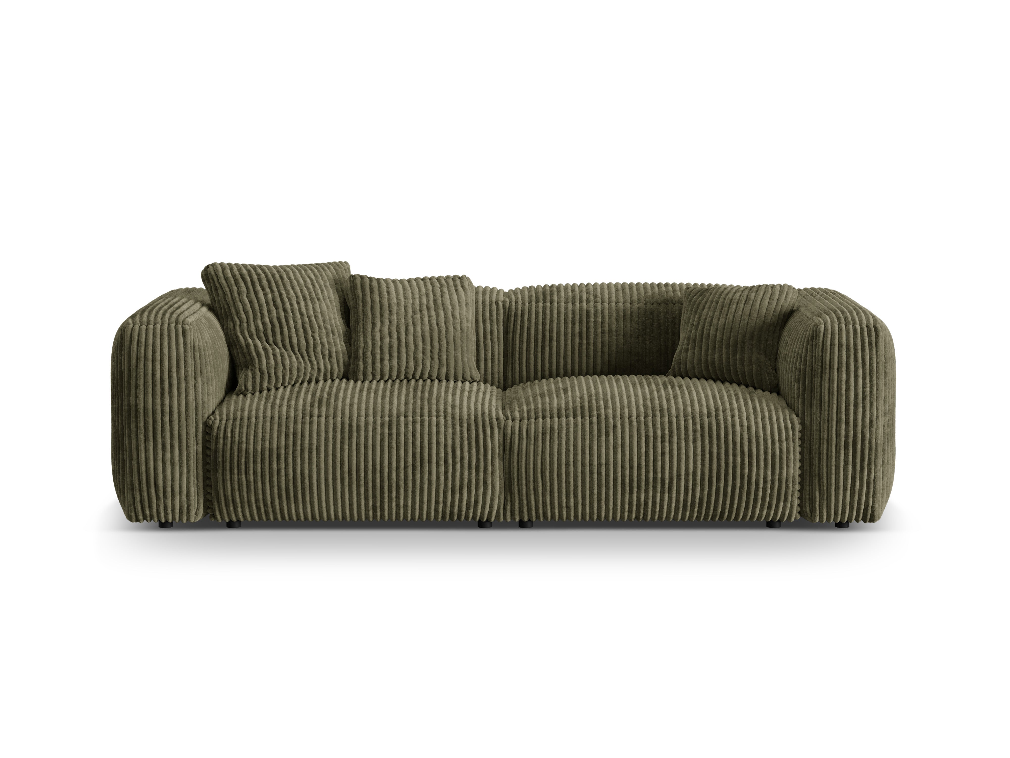 3-Sitzer-Sofa Martina Zielony Cordurian