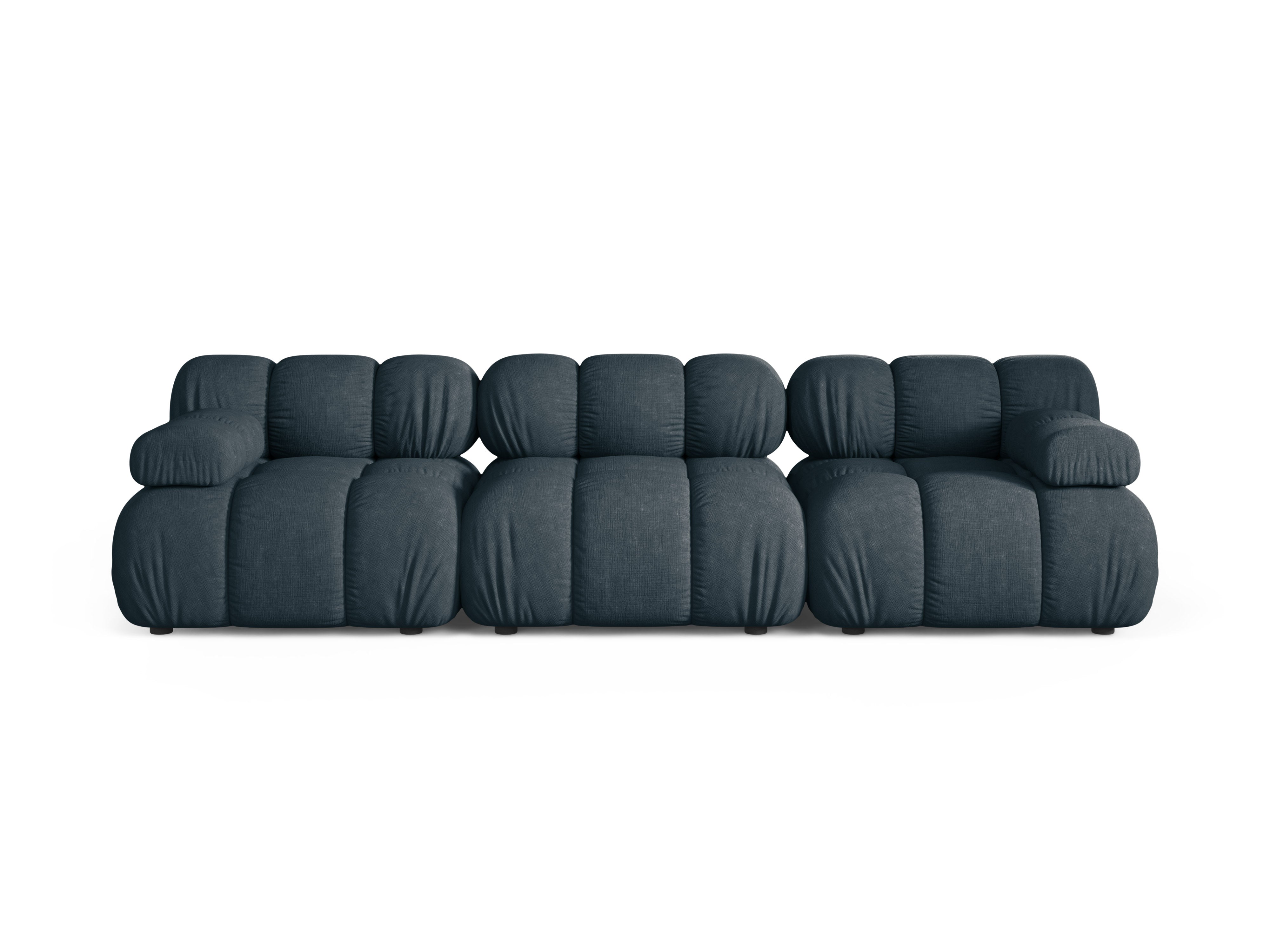 Modulares 3-Sitzer Sofa BELLIS in Petrolblau