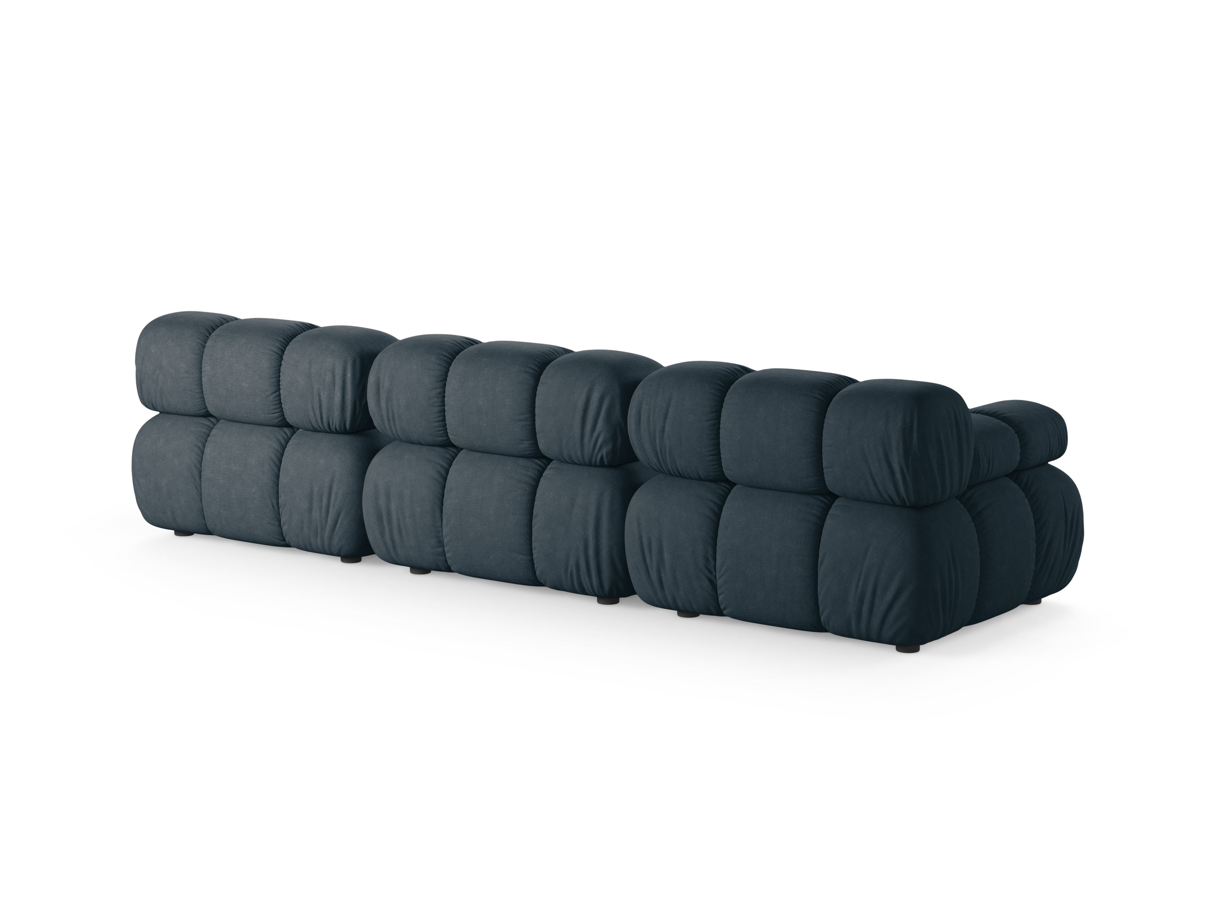 Modulares 3-Sitzer Sofa BELLIS in Petrolblau