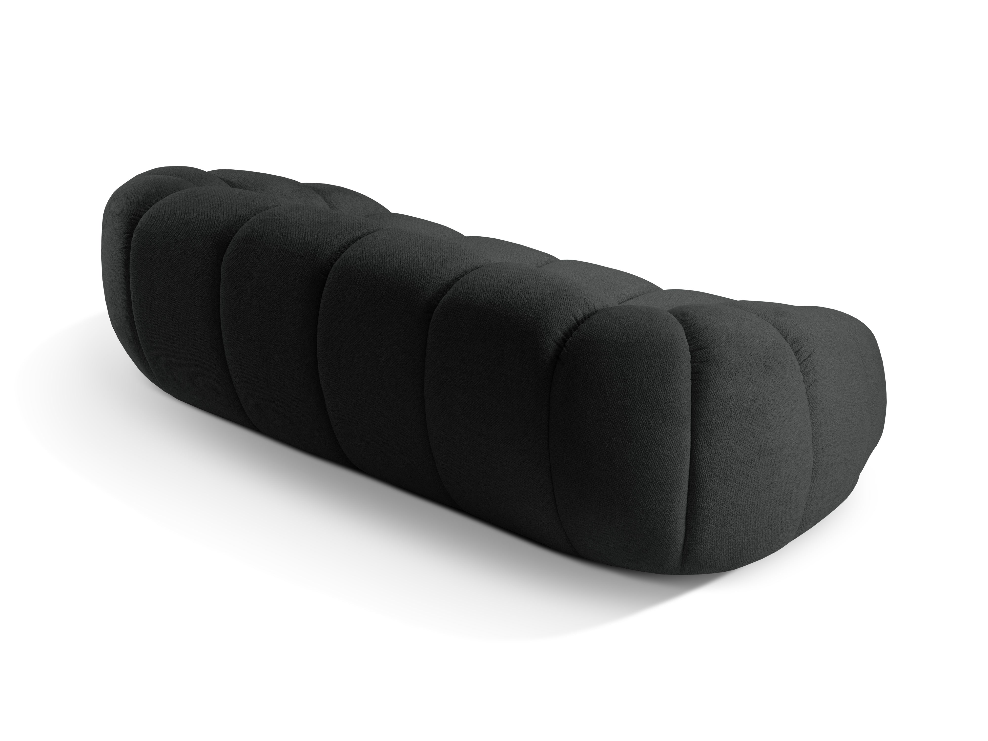 2.5-seater Sofa DIANA anthracite chenille